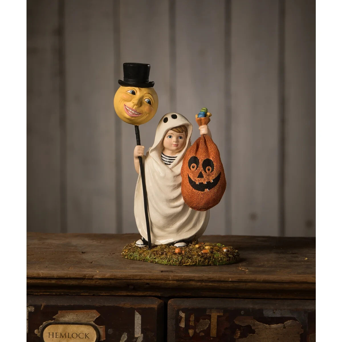 Bethany Lowe Boo Bandit Figurine ~~ Halloween Must-Have
