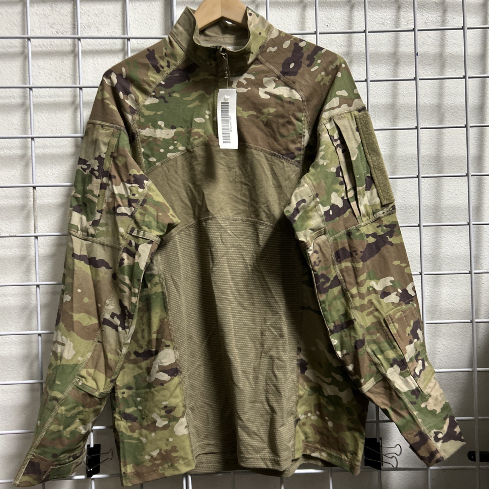 USGI ARMY MULTICAM COMBAT SHIRT FLAME RESISTANT OCP XX - LARGE NEW W/ TAGS