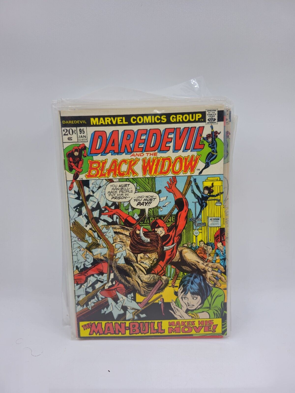 DAREDEVIL And The Black Widow #95 Gil Kane Man-Bull