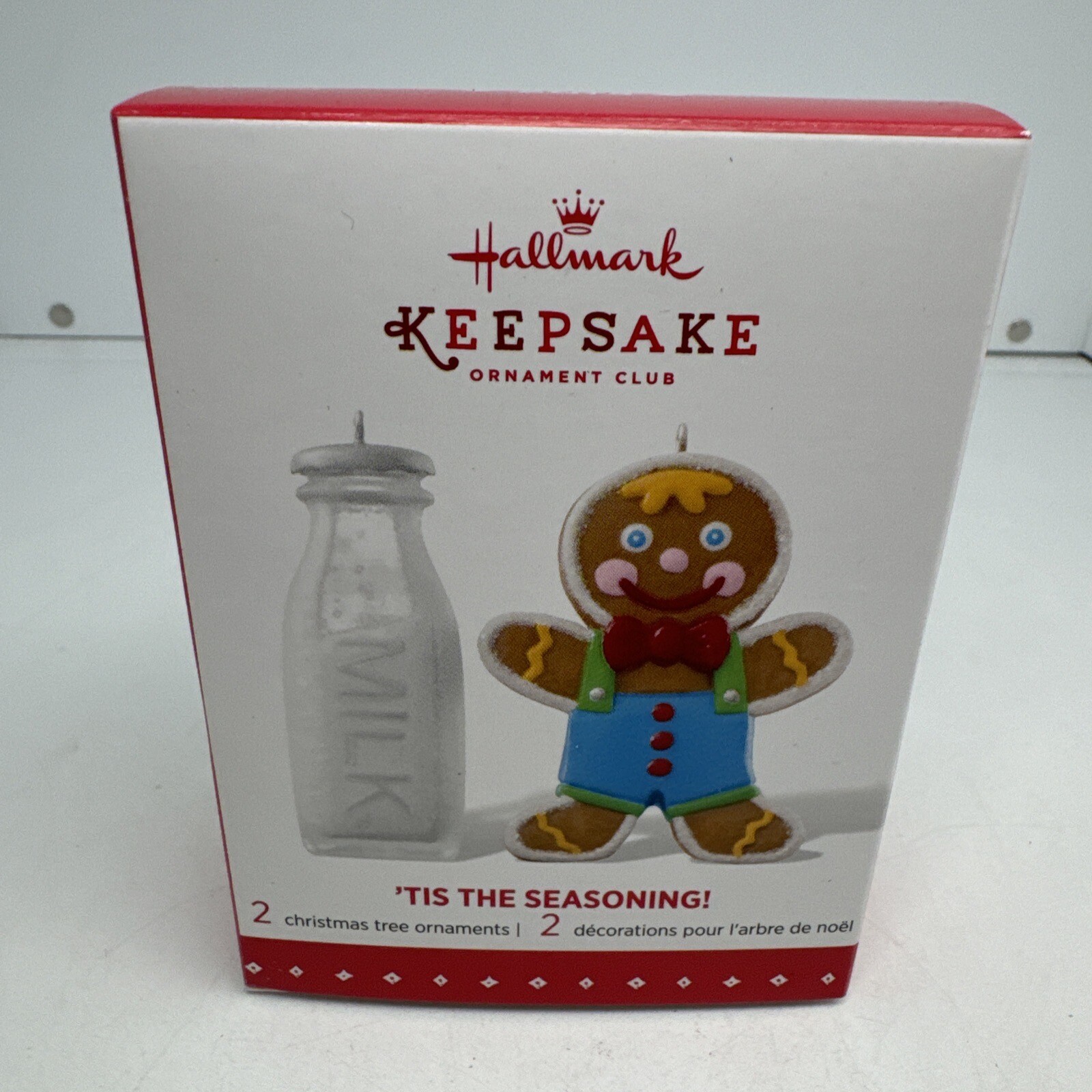 NIB 2015 Hallmark Christmas Ornament Tis The Seasoning Convention Event Repaint 