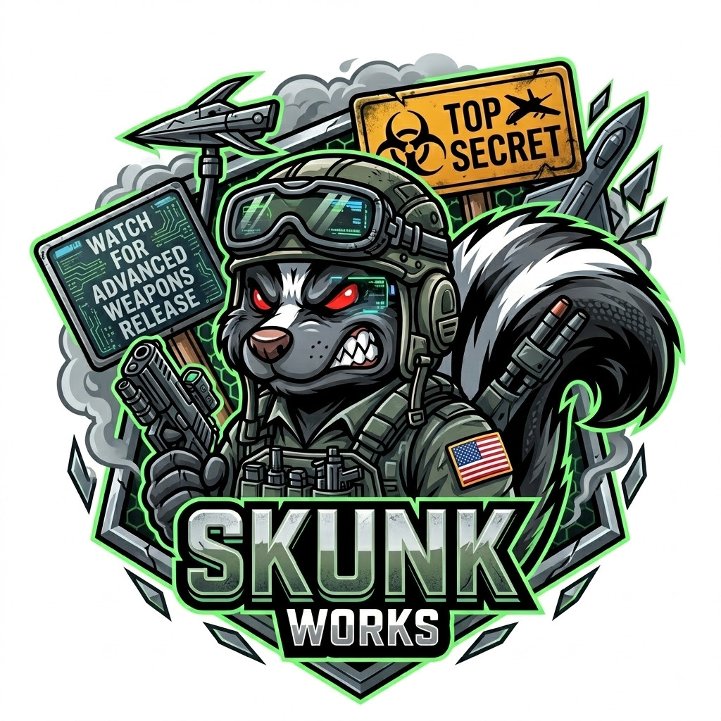 Skunk Works Top Secret Shirt - Gift Apparel US USAF Air Force Military T-Shirt