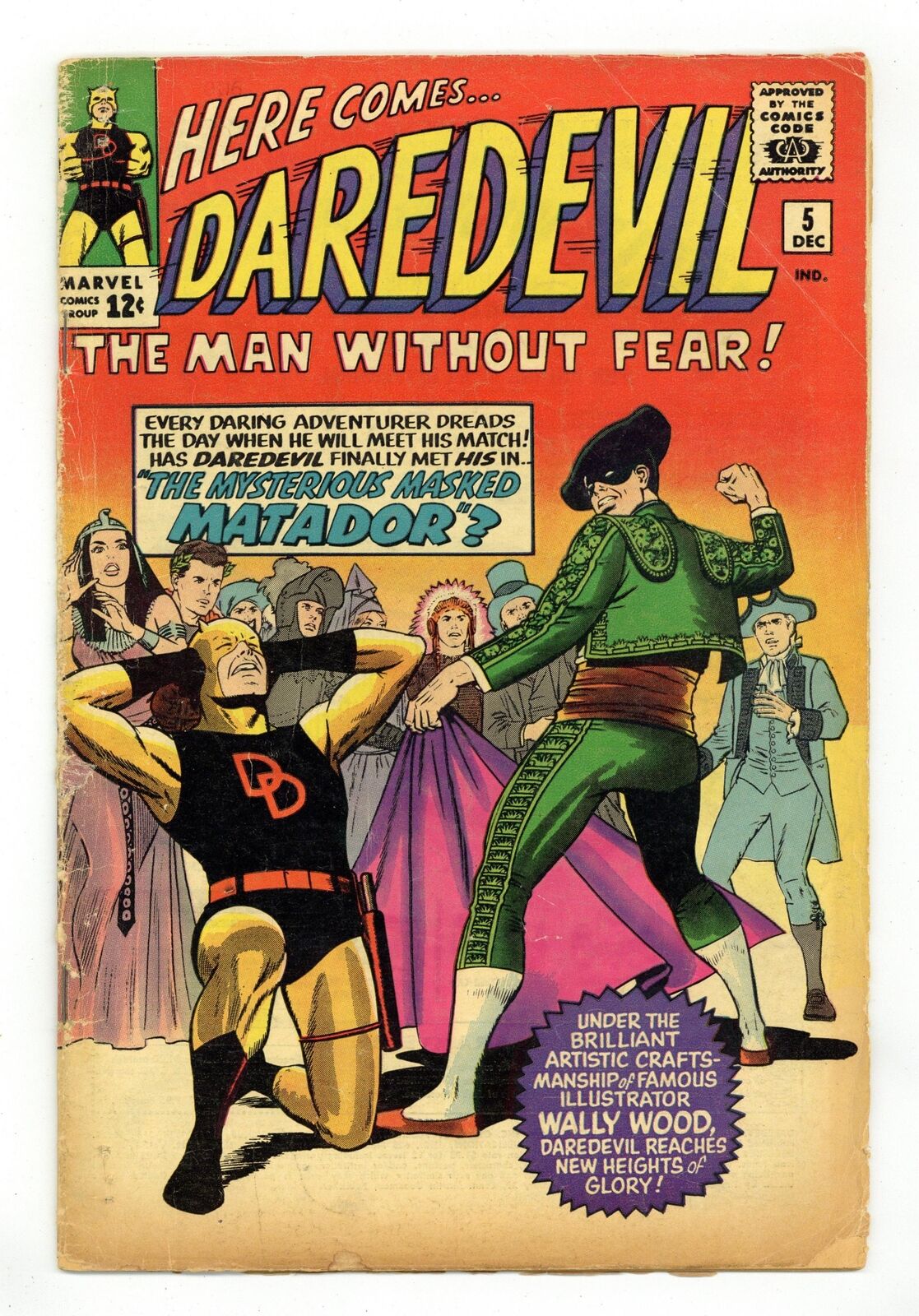 Daredevil #5 GD/VG 3.0 1964