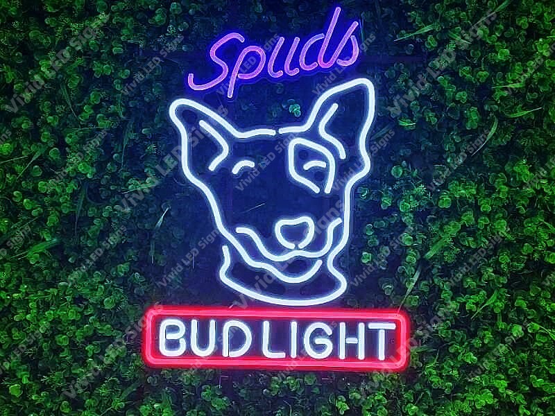 Bud Light Beer Spuds Mackenzie 24