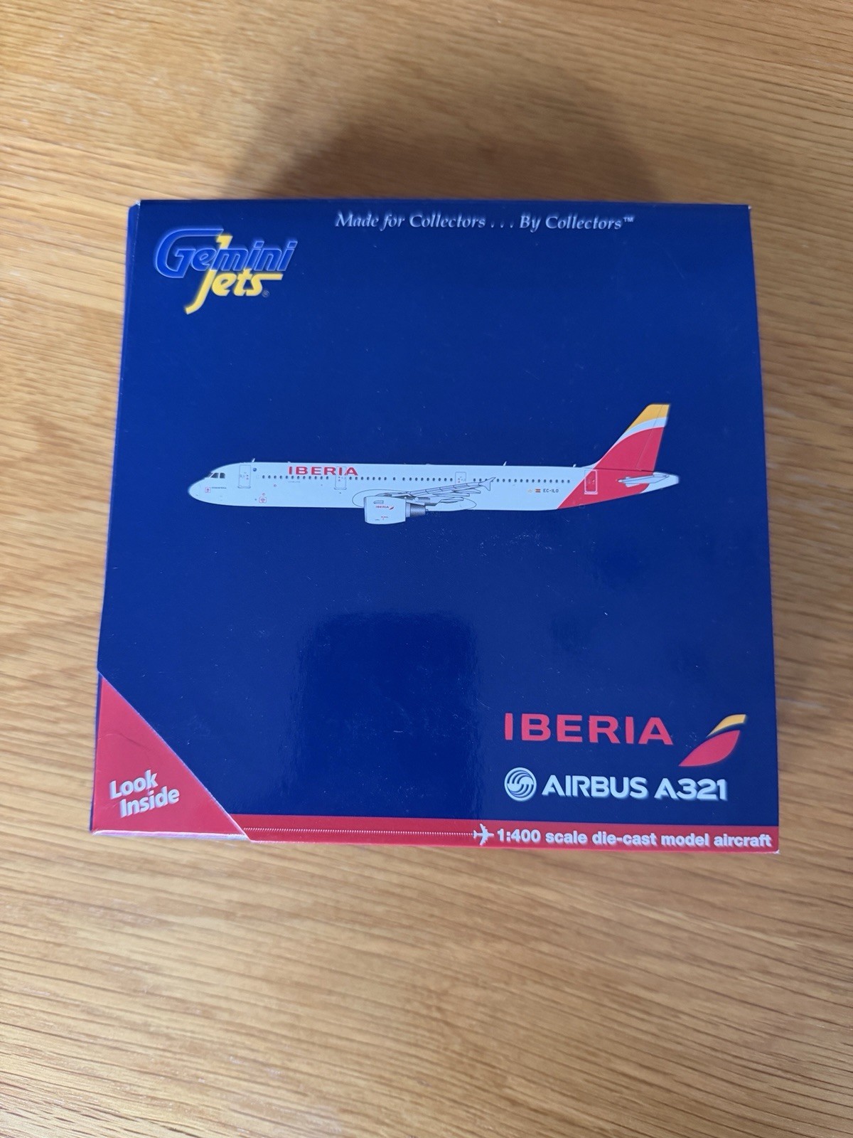IBERIA Airlines Airbus A321 Model Gemini 1:400 Diecast 1/400 GJIBE1494 SPAIN