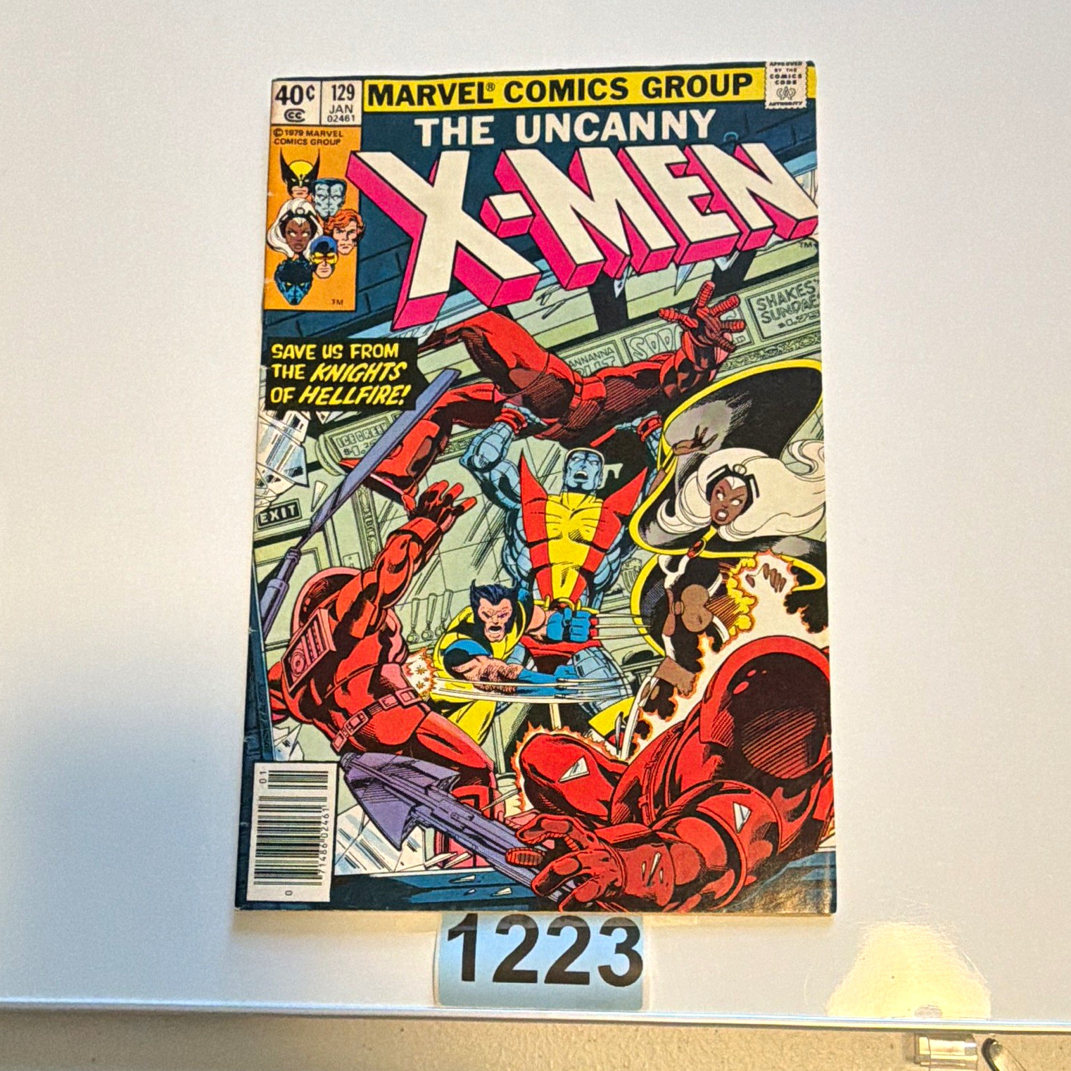 Marvel The Uncanny X-Men #129 (1979) Claremont/Byrne Newsstand Variant