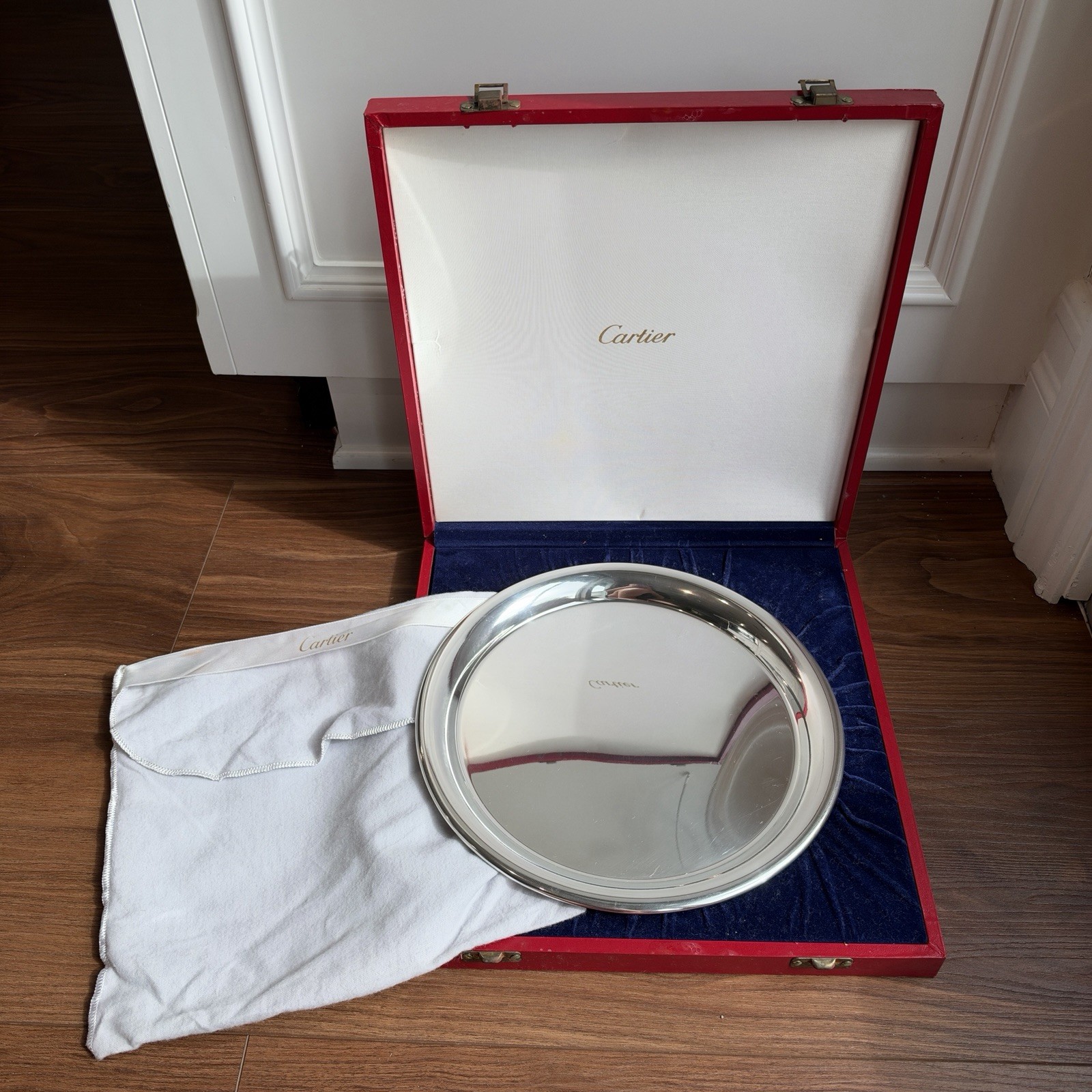 Vintage French Cartier Pewter 11\