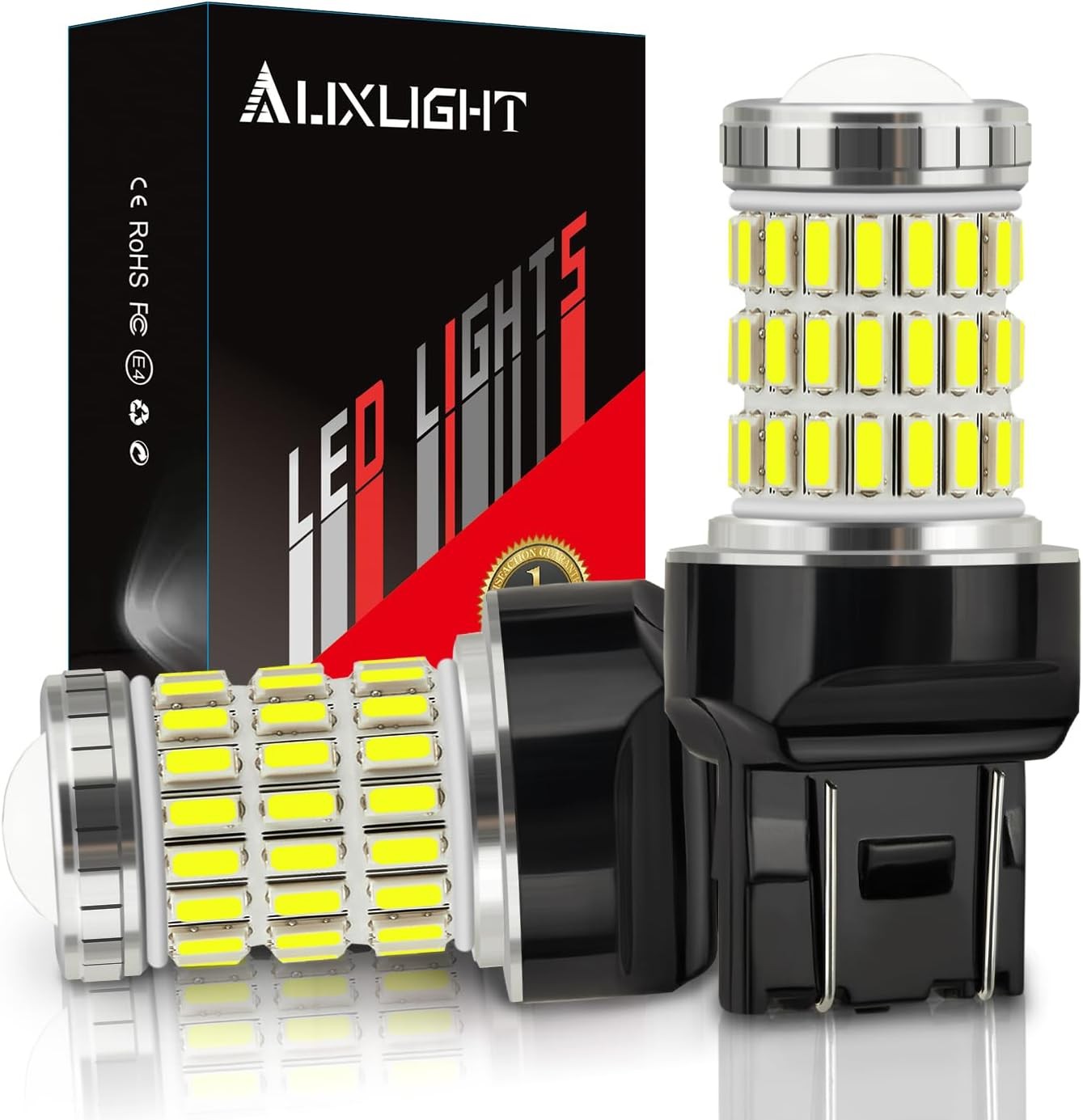 7440 T20 LED Bulbs Xenon White Ultra Bright 60 SMD Replacement for Reverse Brake 7440 T20 LED Bulbs Xenon White Ultra Bright 60 SMD Replacement for Reverse Brake