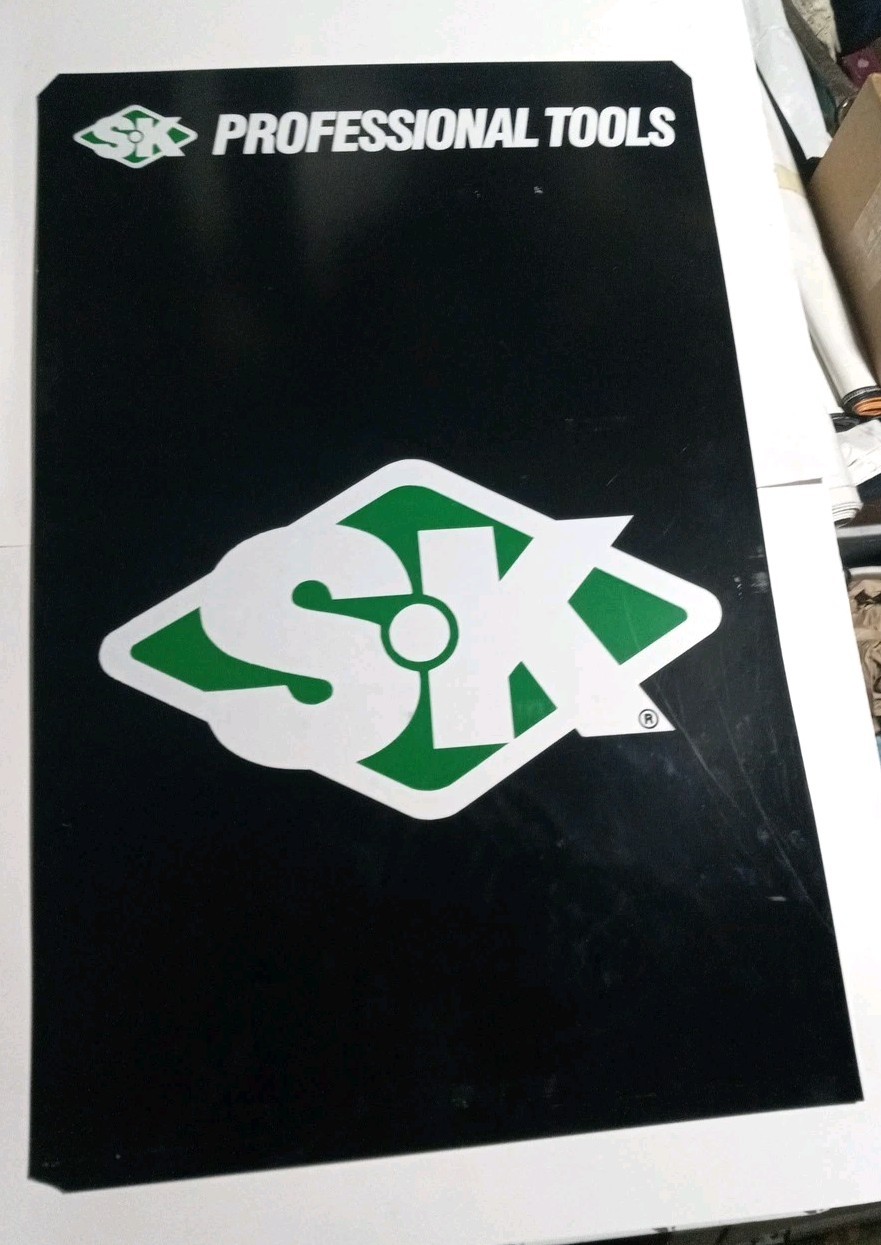 SK Professional Tools Dealer Sign Advertising Hardware Store #5 Green Black Logo
