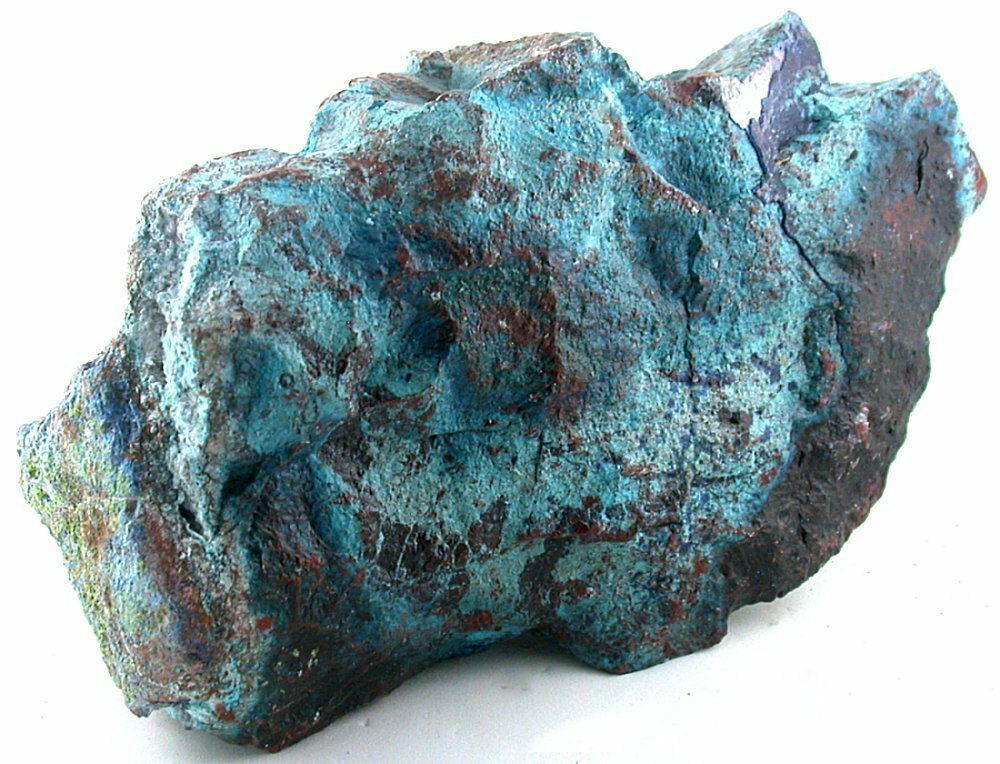 2+ Pound 1088 Gram LARGE Shattukite Chrysocolla Azurite Silica Cabochon Rough