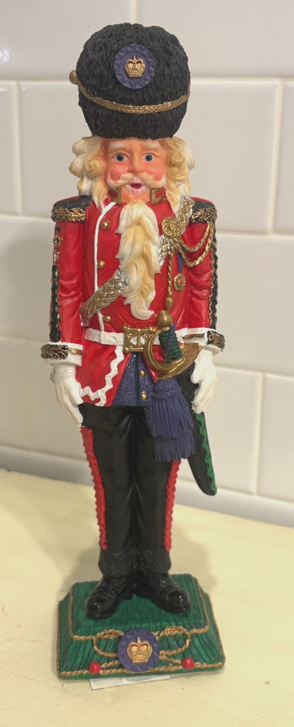 Roman Vintage 1994 Galleria Lucchese English Nutcracker Soldier Figurine; W/Box Roman Vintage 1994 Galleria Lucchese English Nutcracker Soldier Figurine; W/Box