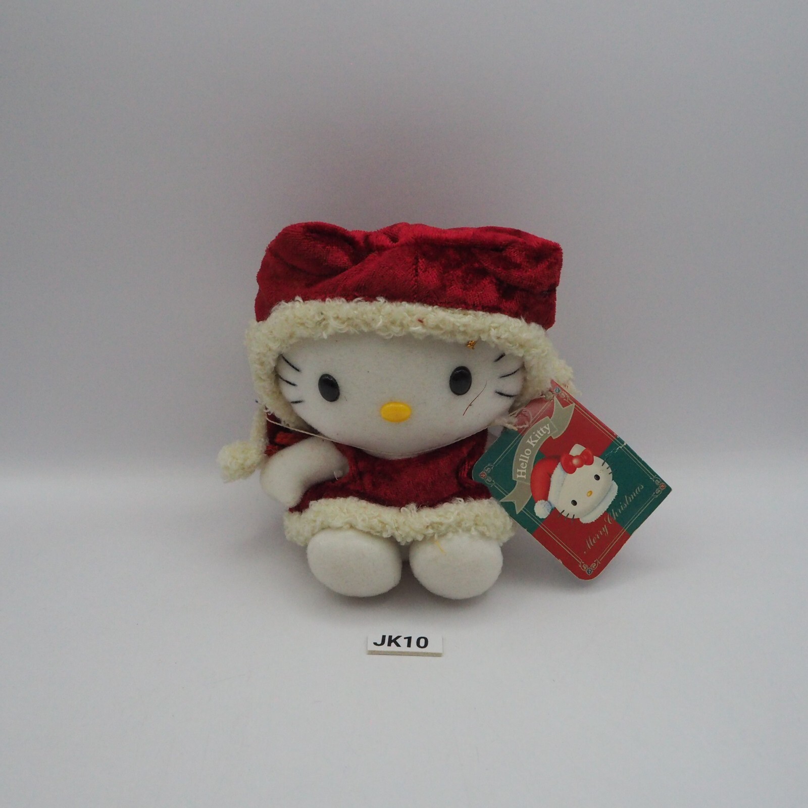 JK10 JUNK Hello Kitty Sanrio partner 2002 Christmas Plush 5\