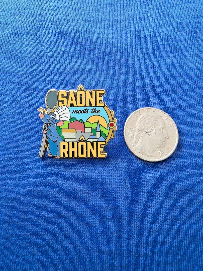 Disney Adventures By Disney REMY ‘SAONE MEETS THE RHONE’ DISNEY PIN