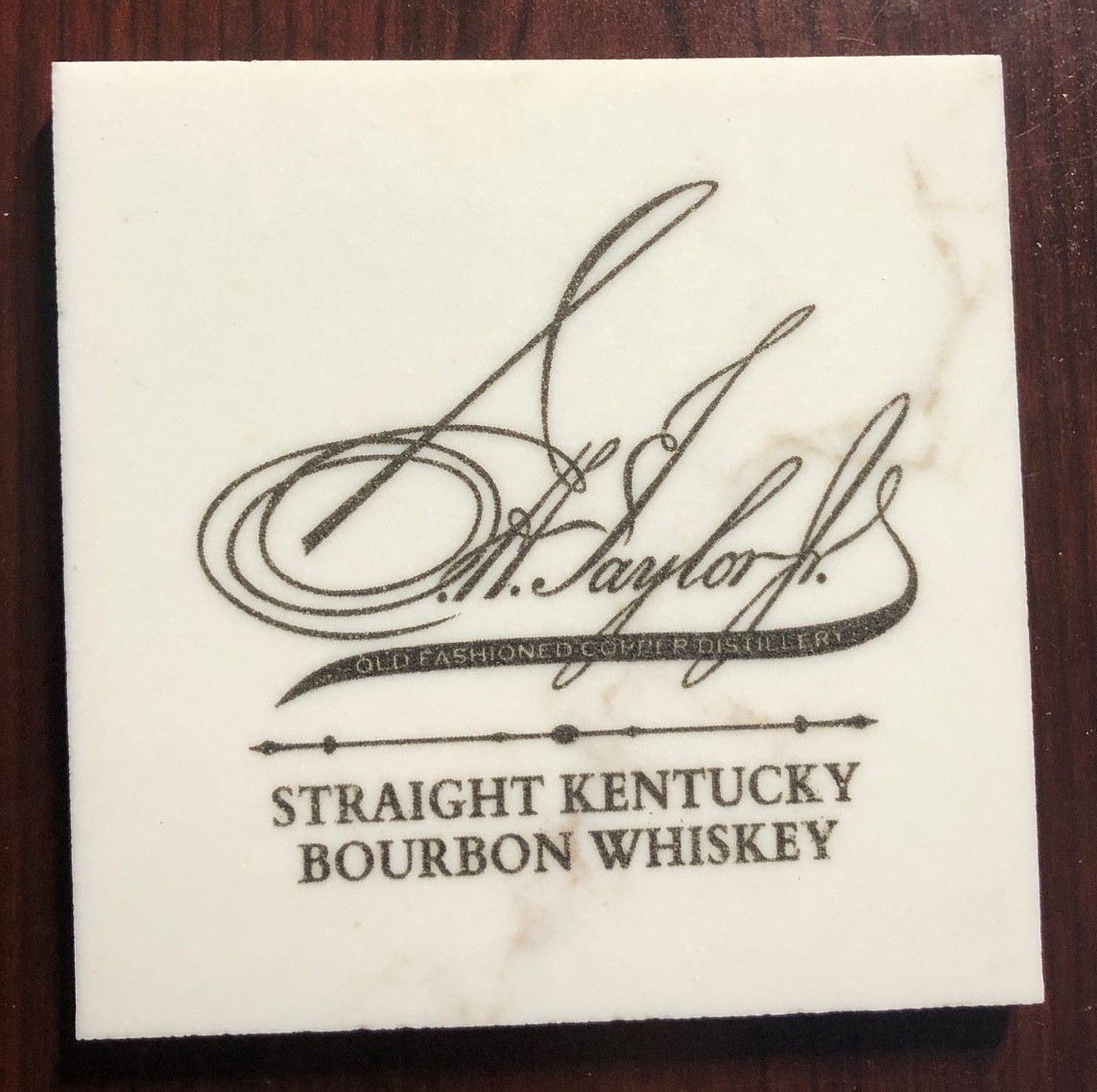 2025 Colonel E.H Taylor Bottled in Bond Buffalo Trace Antique Collection Coaster