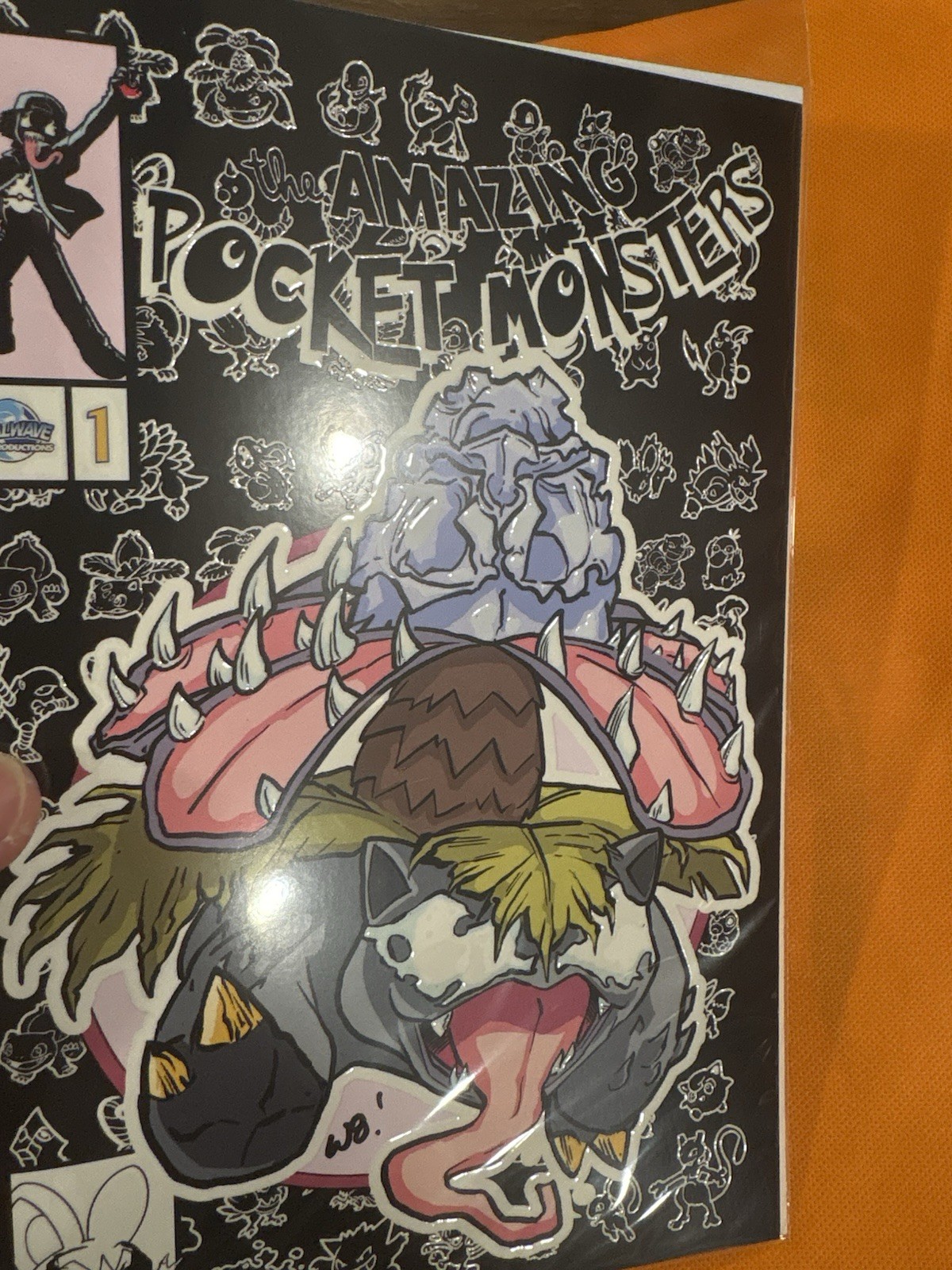 The Amazing Pocket Monsters #1 Embossed NYCC Limited Edition Signed by Artist