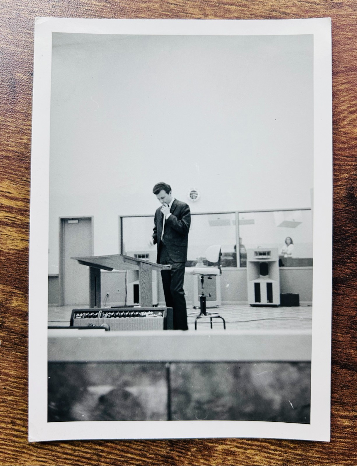 1960s Pre Bread Band David Gates Studio Musician Session Rock Candid B&W Photo