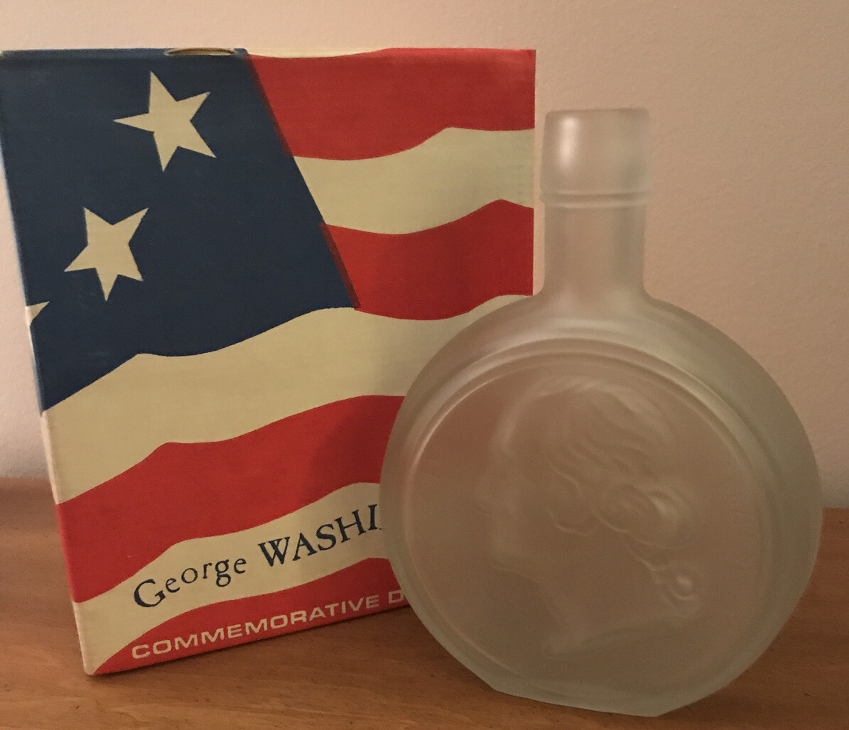 Wheaton Nuline George Washington Commemorative Decanter Bottle NEW in Box   