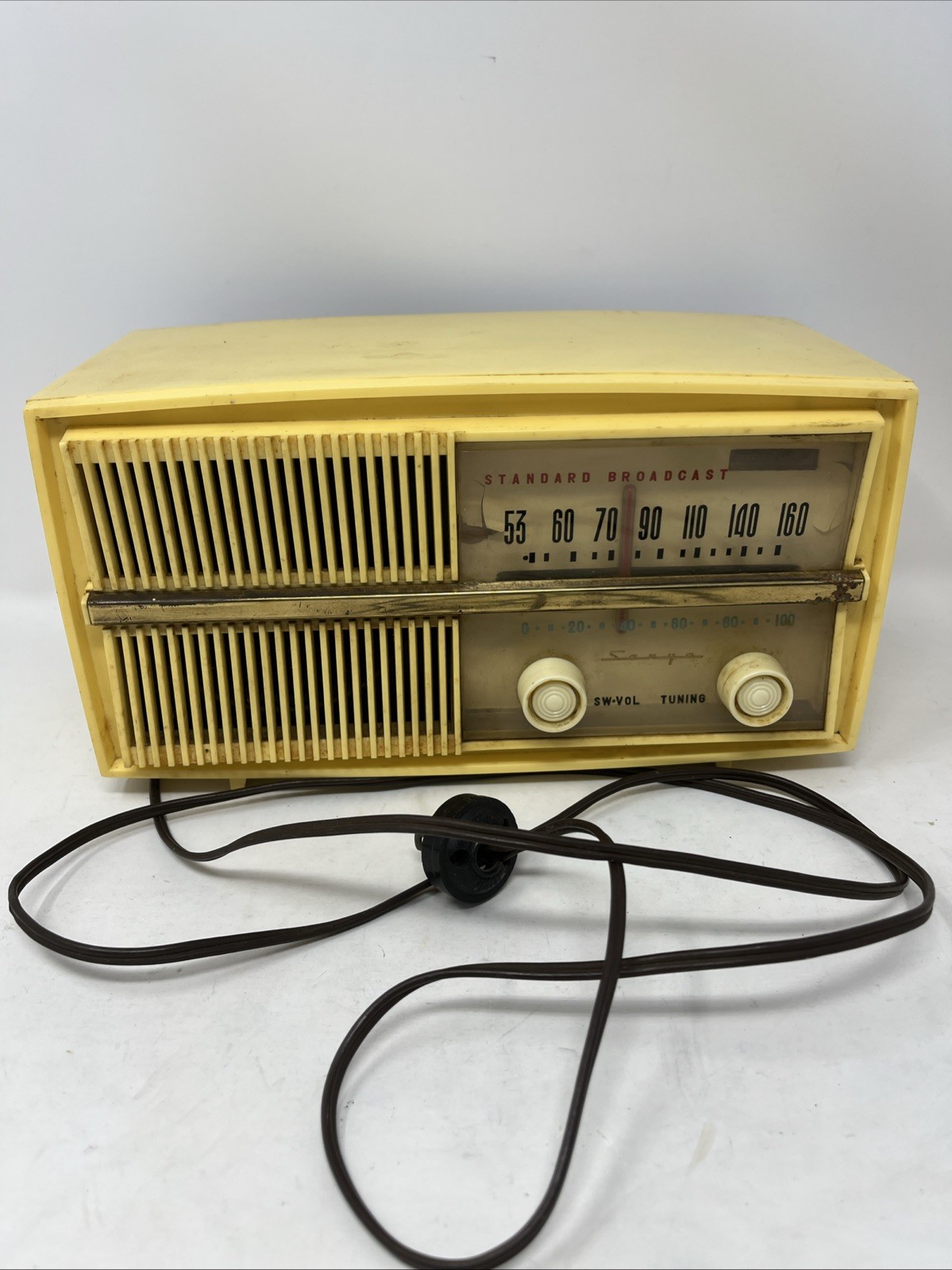 Vtg Sanyo SS-32 Tube Radio 5-tube Superheterodyne 1950’s Japan Untested Read