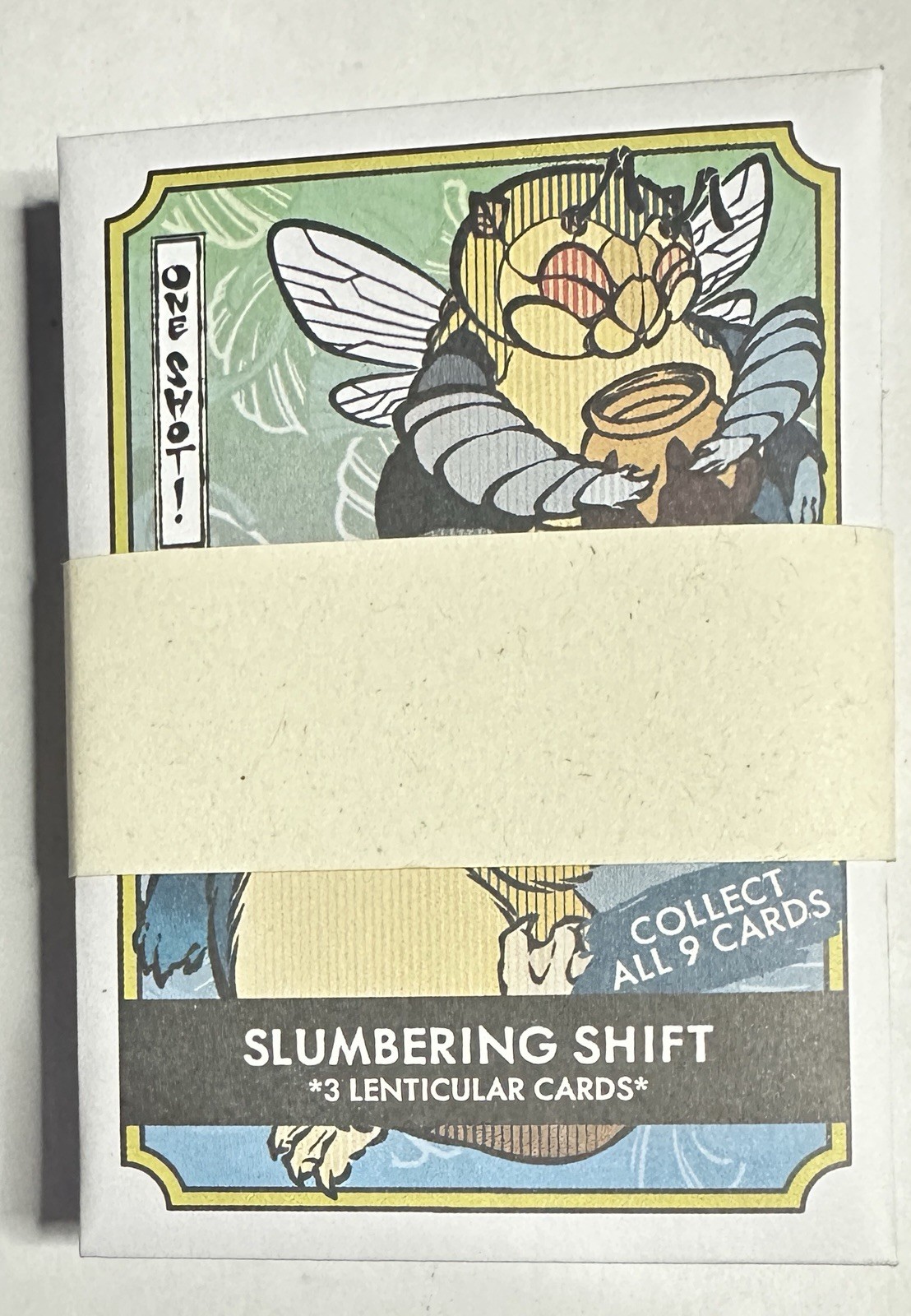 Pokai Gaku Slumbering Shift Lenticular Set Of 9 Custom Cards By Art Yeuh SEALED