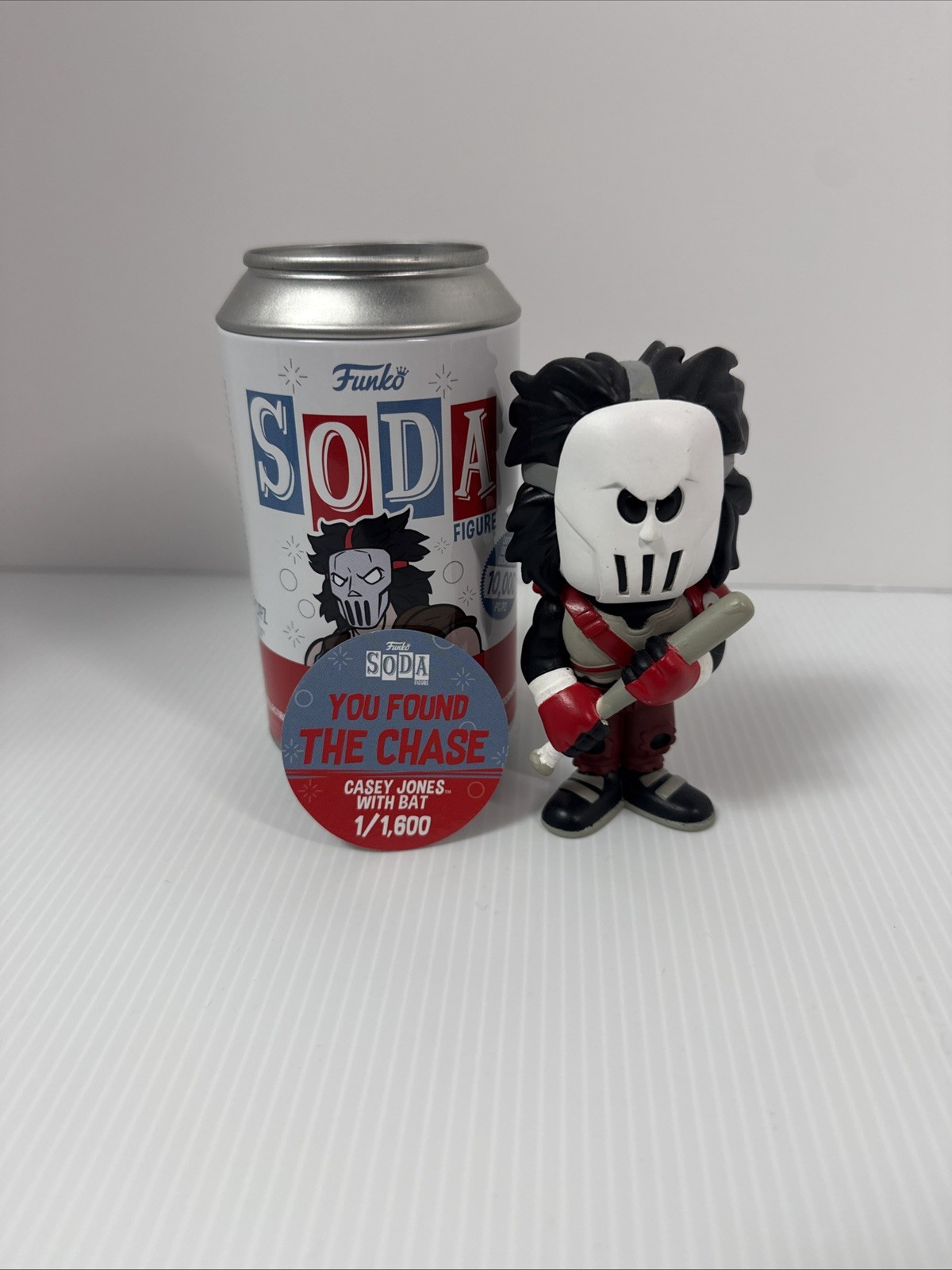 Funko Soda Casey Jones TMNT Chase Limited Edition 1/1600 w/ Collector Coin