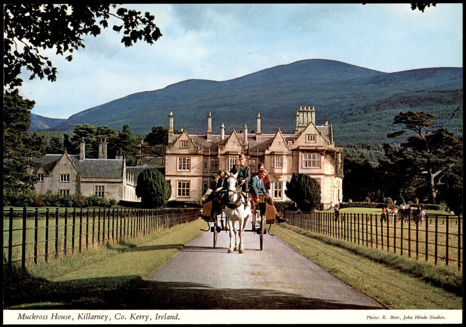 Muckross House Killarney Co Kerry Ireland John Hinde Postcard Unposted