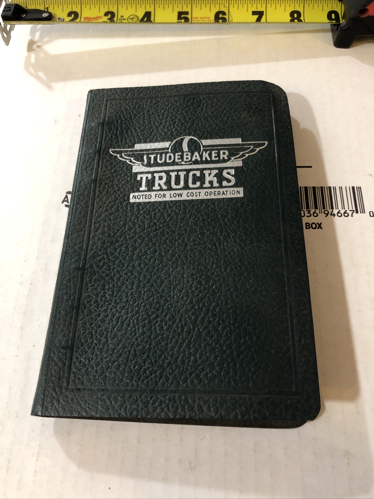 Vintage Studebaker Pickup Truck Data Book 1948 Binder Manual W/ REAL PAINT CODES