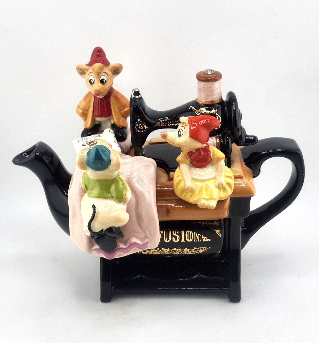 Vtg Paul Cardew Design 1996 Limited Edition Cinderella Disney Tea Pot Figurine