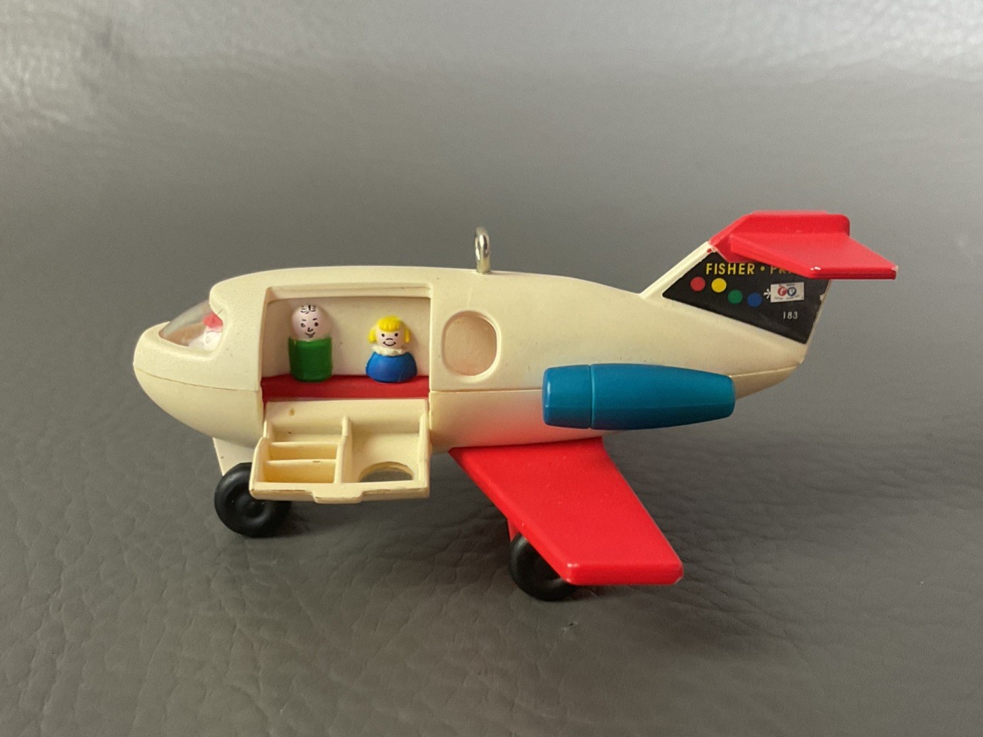 2010 Hallmark Keepsake Fisher Price Play Family Fun Jet Plane Airplane Ornament 2010 Hallmark Keepsake Fisher Price Play Family Fun Jet Plane Airplane Ornament