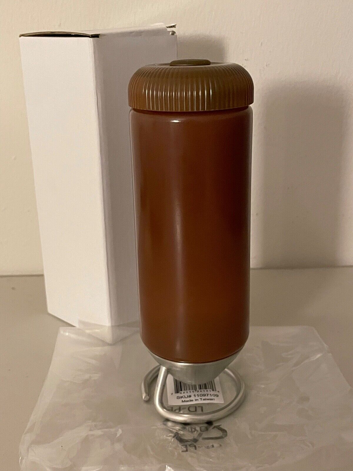 Starbucks Caramel Sauce Barista Bottle on Metal Stand | Brand New In Box