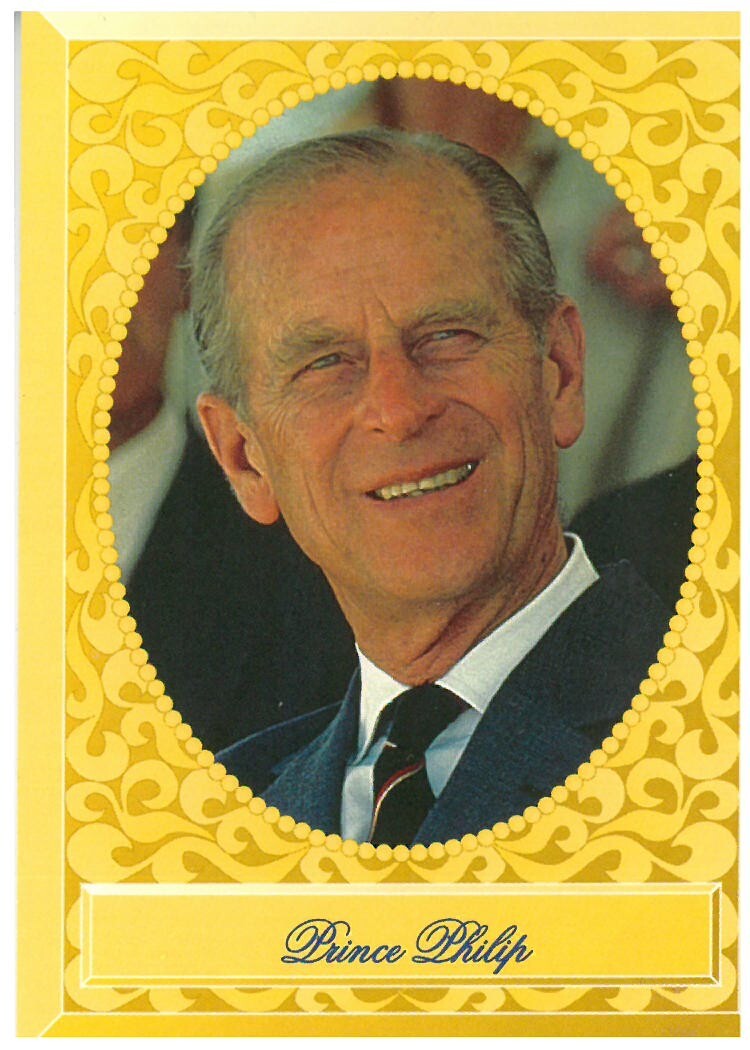 1993 Press Pass The Royal Family #93 Prince Philip