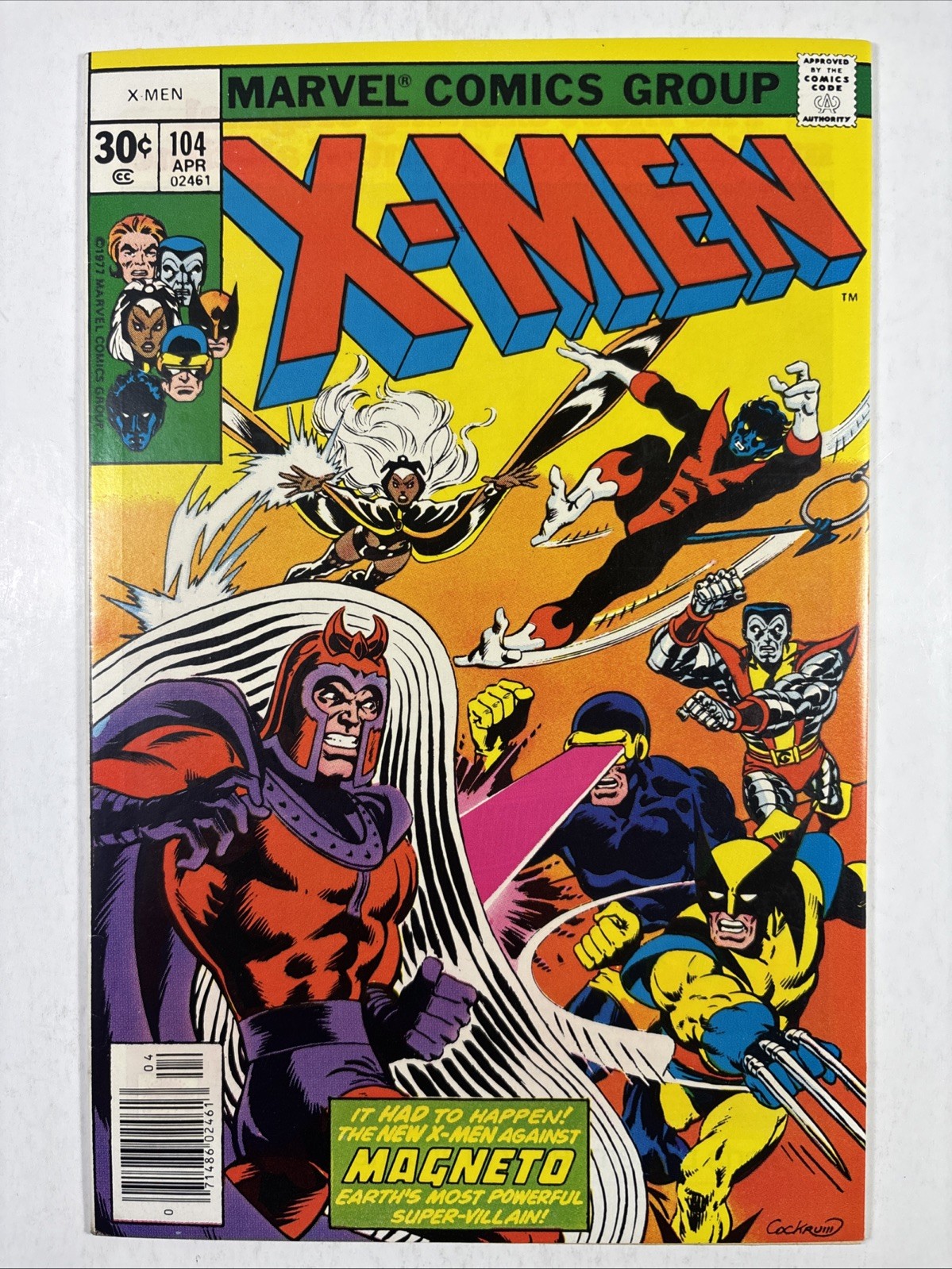 The X-Men #104 (Marvel Comics April 1977)