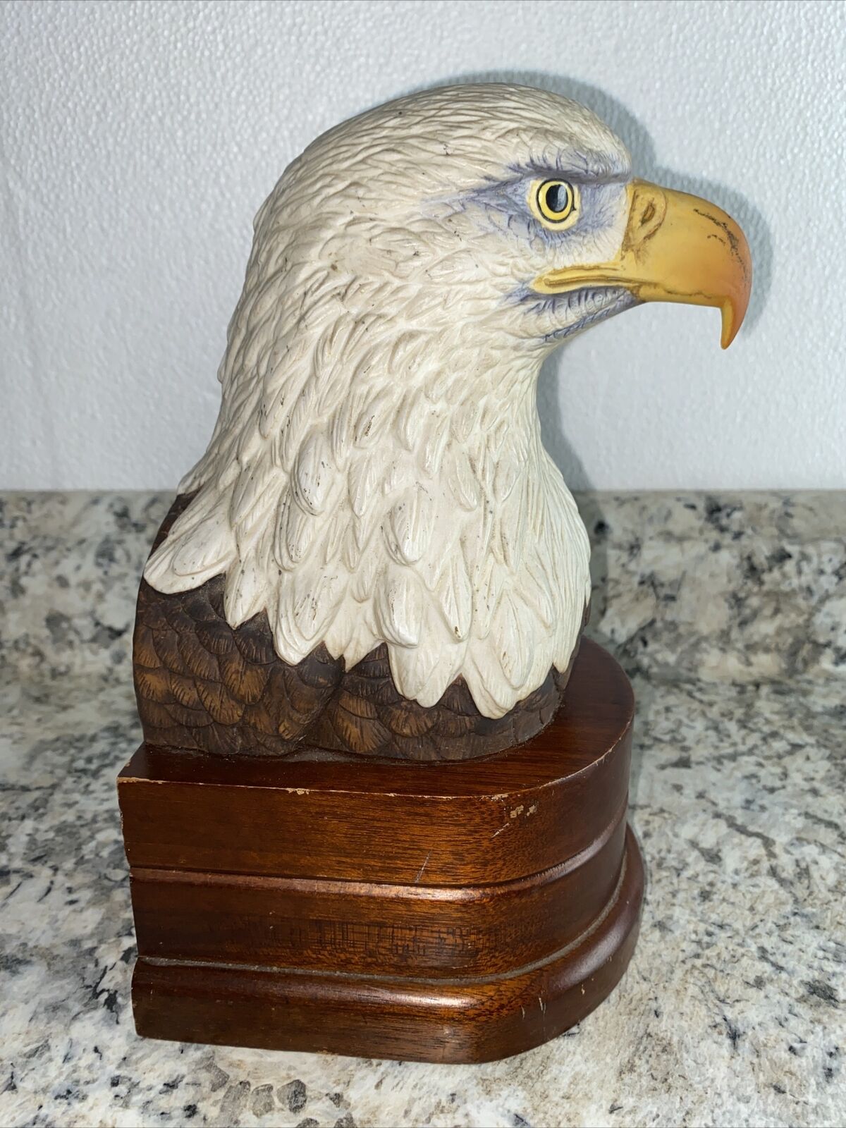 Vintage American Eagle Bust Bookend  Andrea by Sadek - 9\