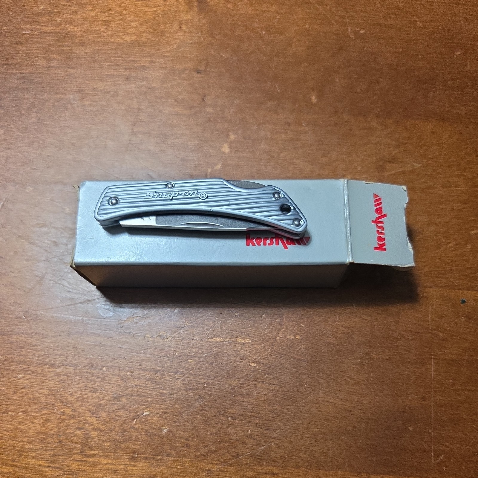 Kershaw Snap On 2800 Silver Spur Lockback Pocket Knife Japan