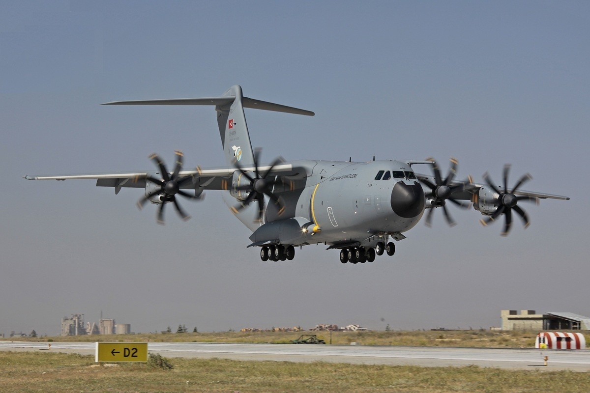 TUAF Turkish Armed Forces aircraft military vehicle Airbus A400M 11x17 Poster