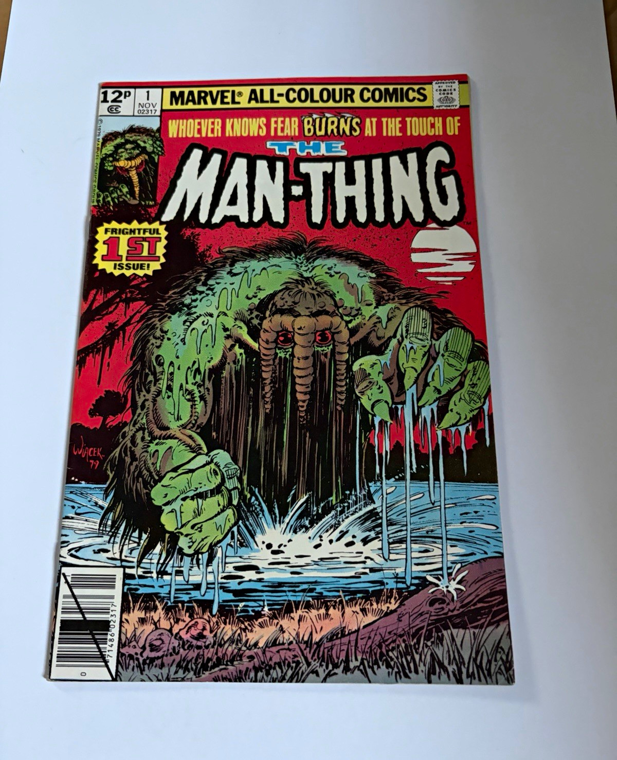 Man-Thing #1 (Marvel Comics Nov 1974) Len Wein/Conway Superheroes First Issue
