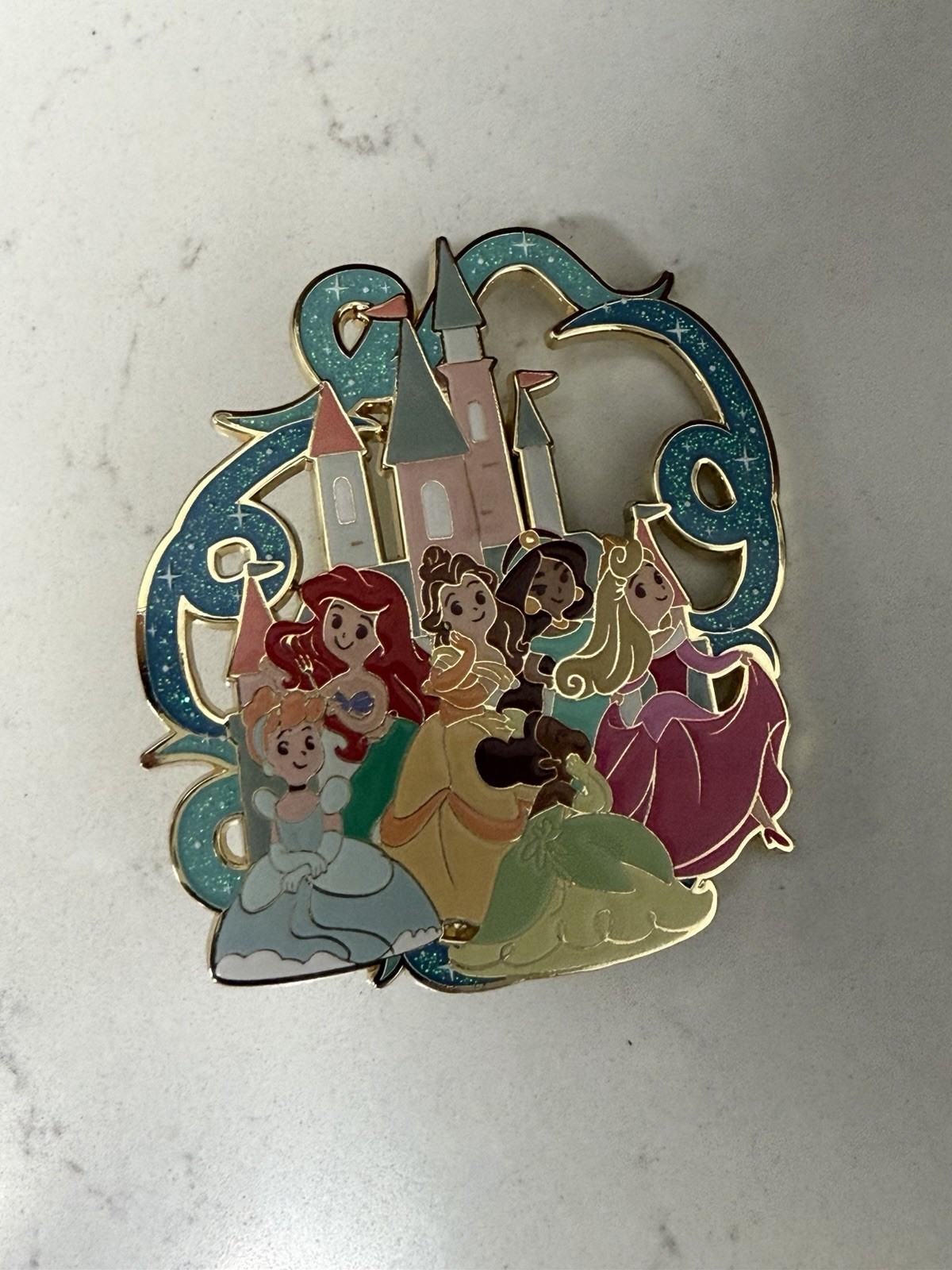 Princess Castle Cuties Palm  Mystery Pin Chaser LE 300