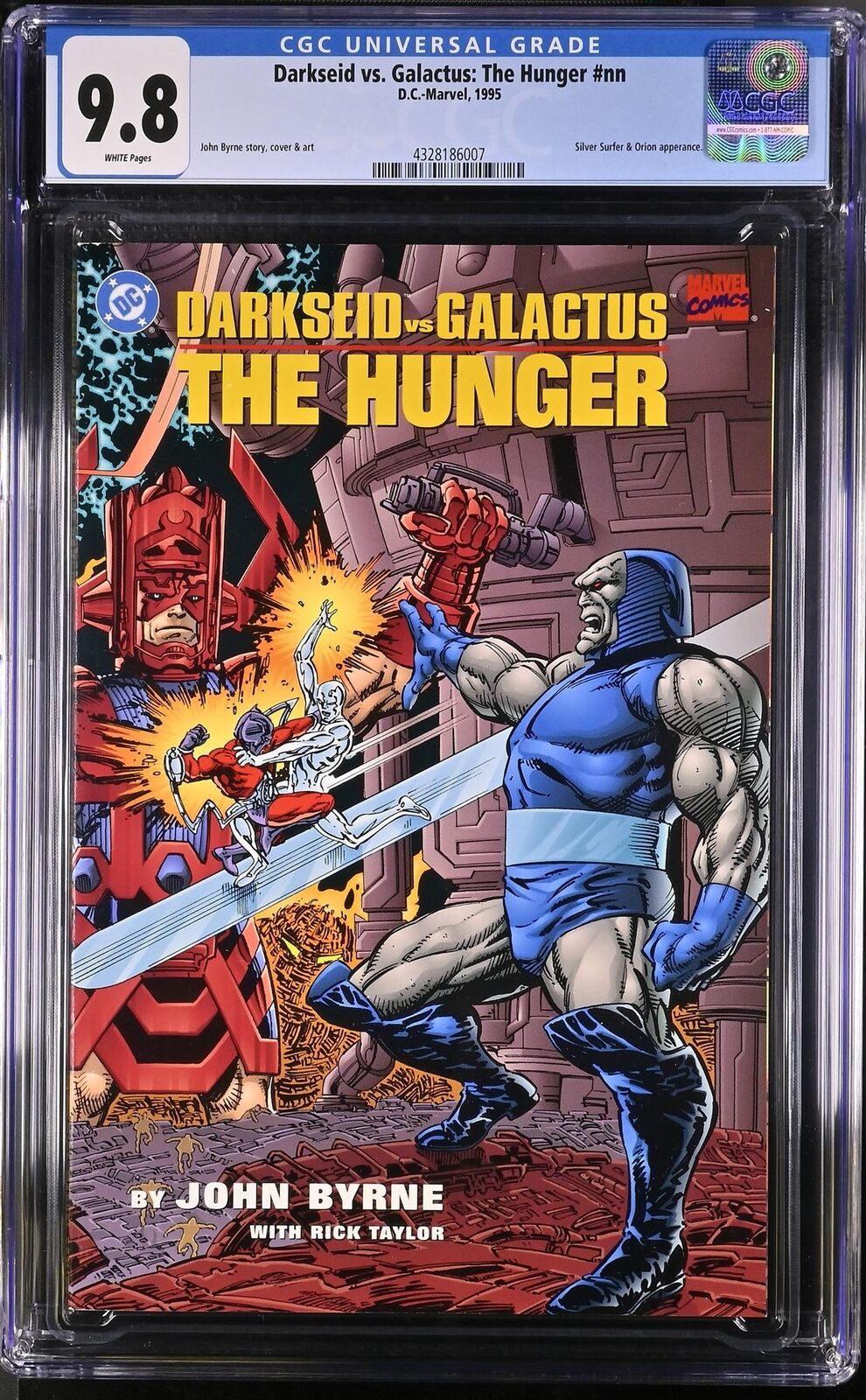 Darkseid vs Galactus The Hunger CGC 9.8 1995 4328186007 John Byrne Key