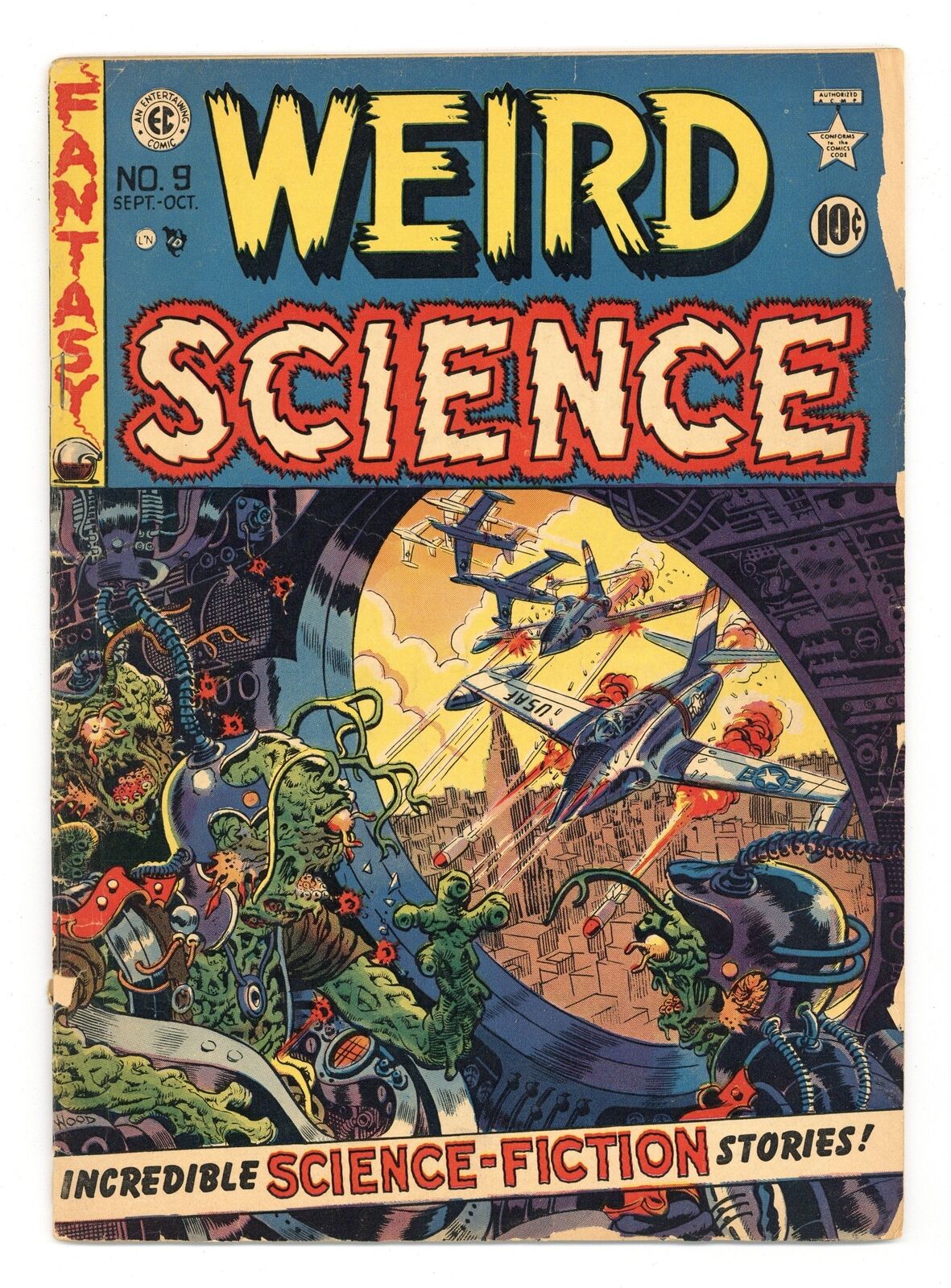 Weird Science #9 GD+ 2.5 1951