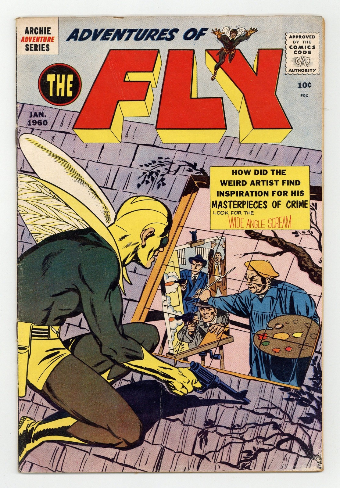 Adventures of the Fly #4 GD+ 2.5 1960
