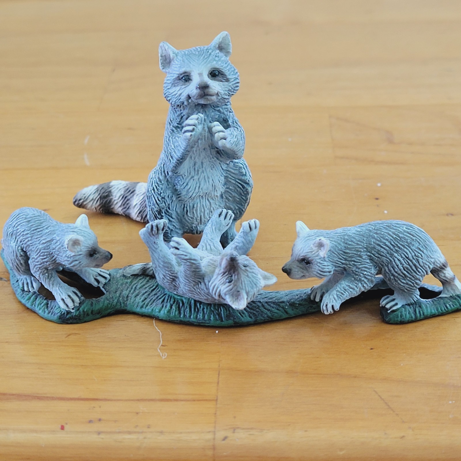 Schleich Raccoon Family Lot 2008 2009 Retired Woodland Figures