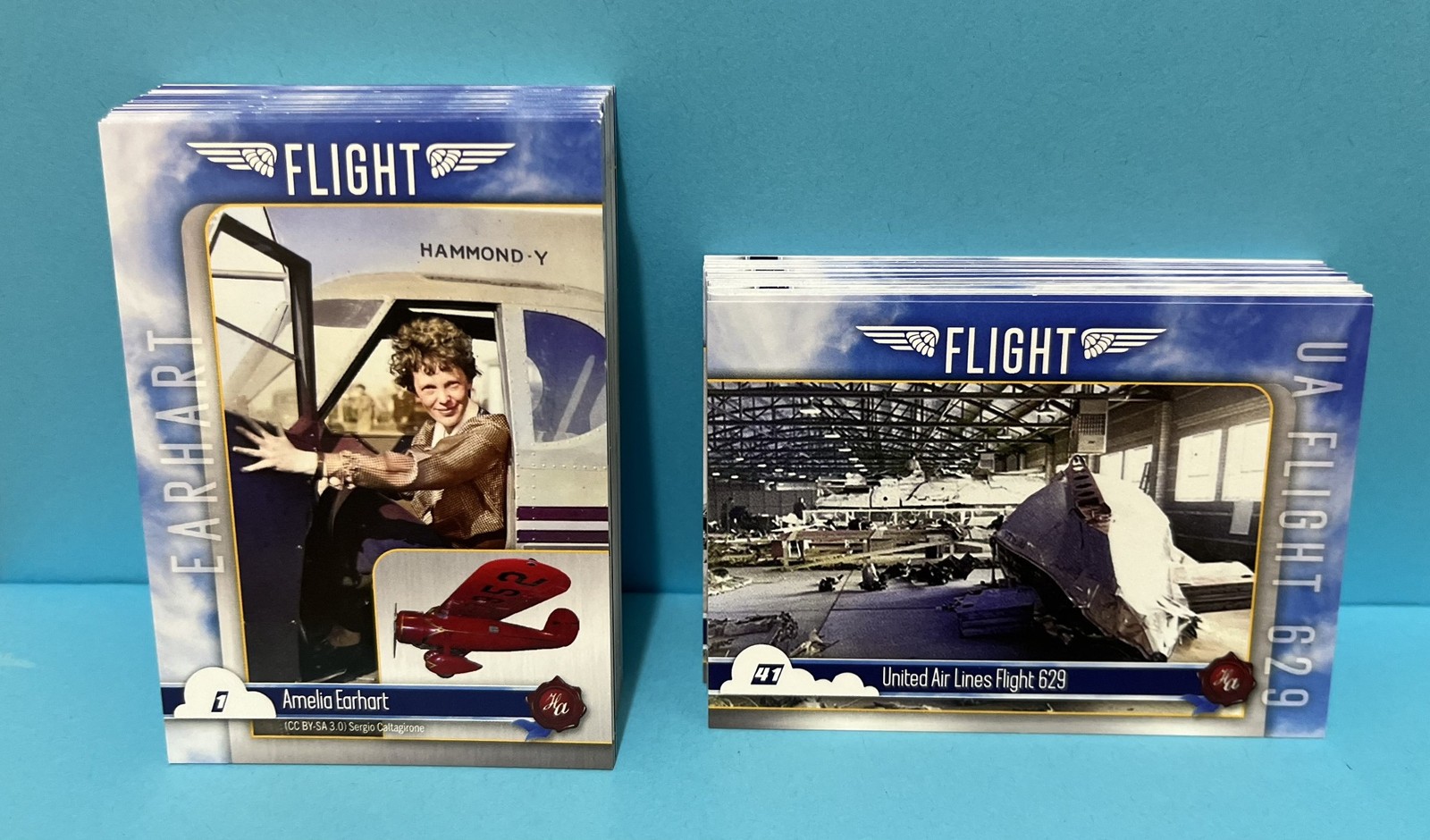 2023 Historic Autographs FLIGHT Trading Card Set (70 Cards) - INCLUDES SSP SET