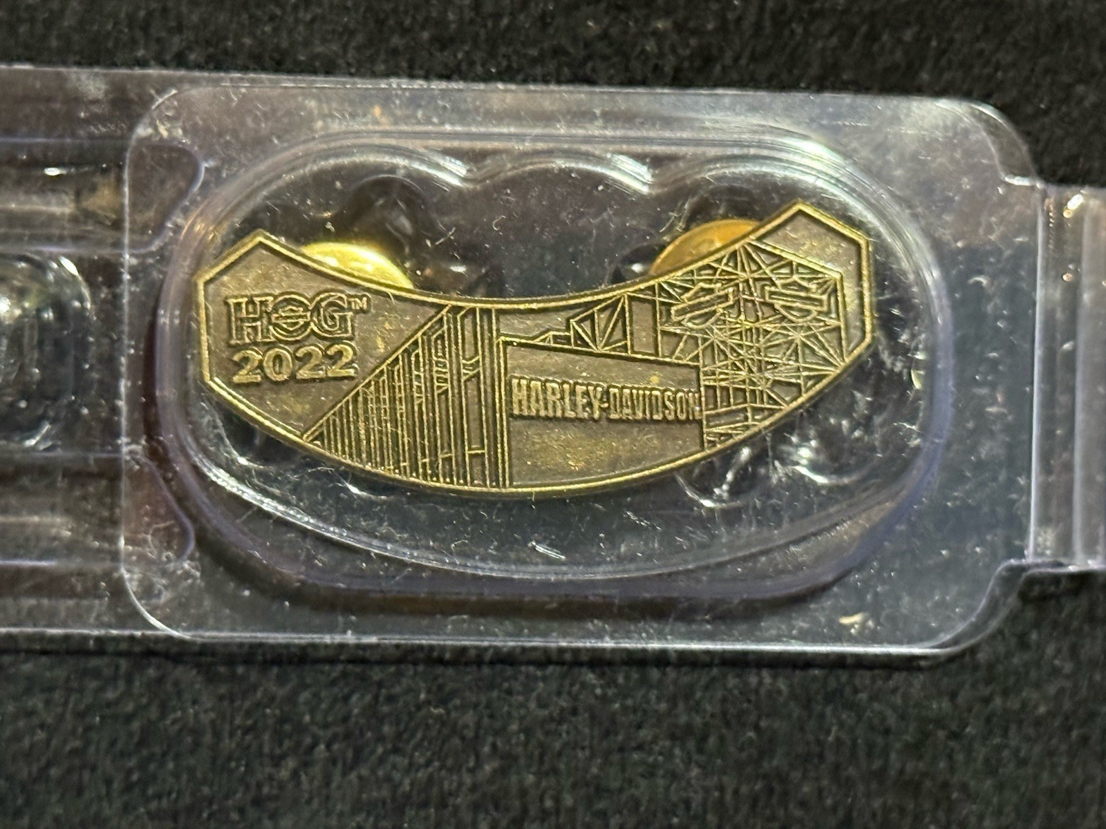H.o.g 2022 Harley Davidson motorcycle Pin For Hat Vest Jacket