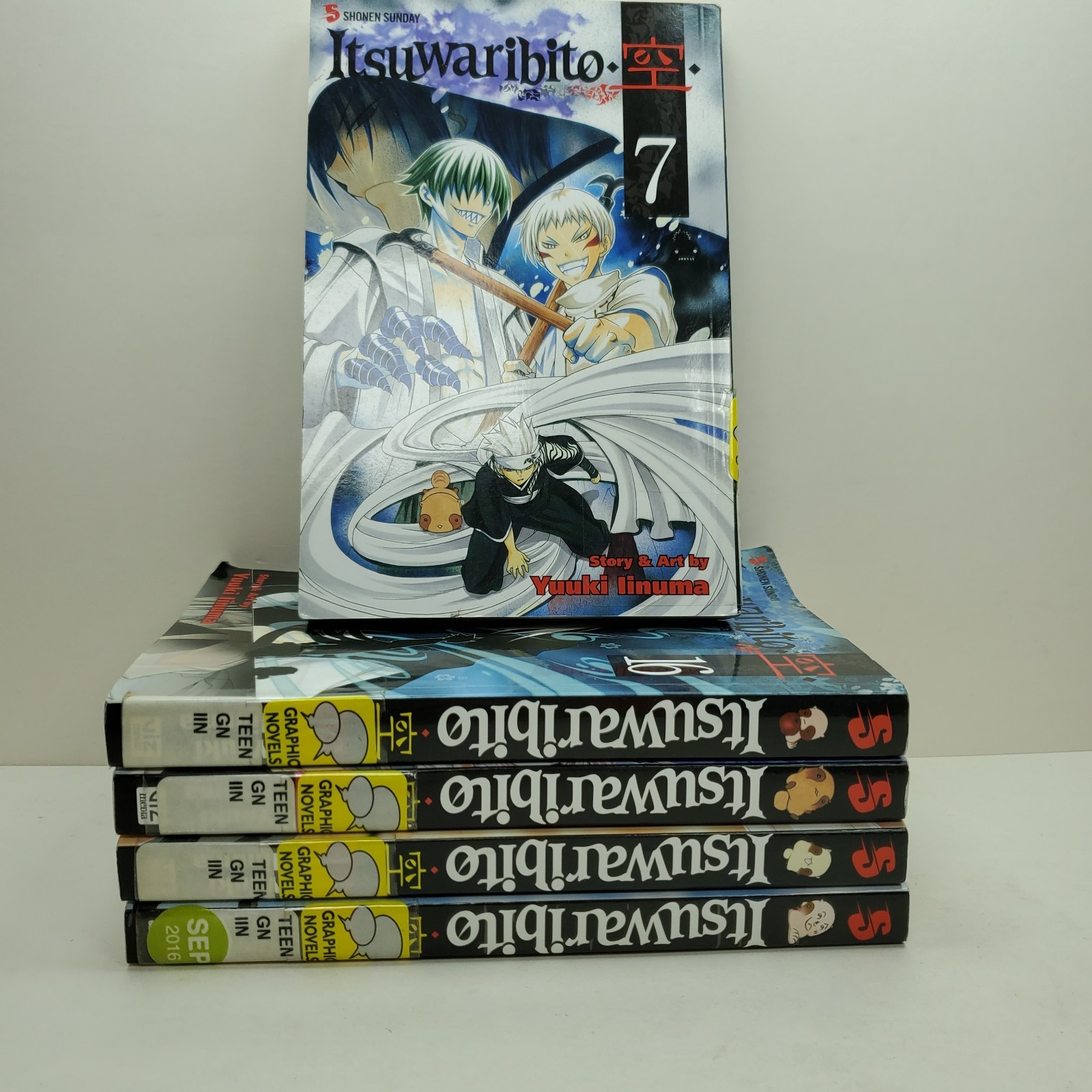 Itsuwaribito Vol 3  7 14 16 18 English Manga Graphic Novel Lot Set PB
