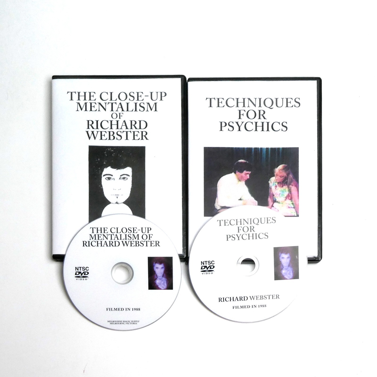 2 DVDs PSYCHIC COLD READING & CLOSE-UP MENTALISM Richard Webster Techniques for 2 DVDs PSYCHIC COLD READING & CLOSE-UP MENTALISM Richard Webster Techniques for
