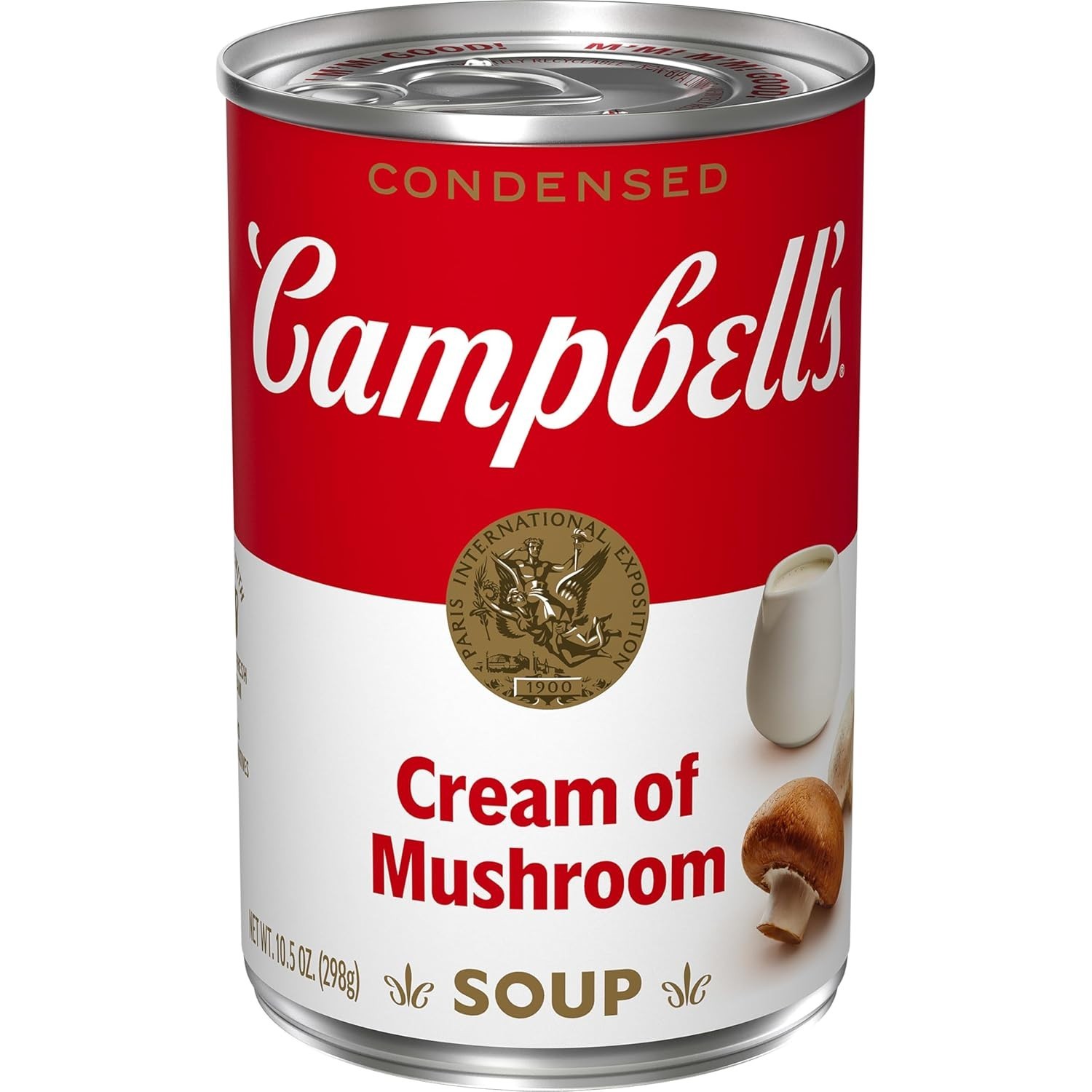 Campbell's Condensed Cream of Mushroom Soup, 10.5 oz Can Campbell's Condensed Cream of Mushroom Soup, 10.5 oz Can