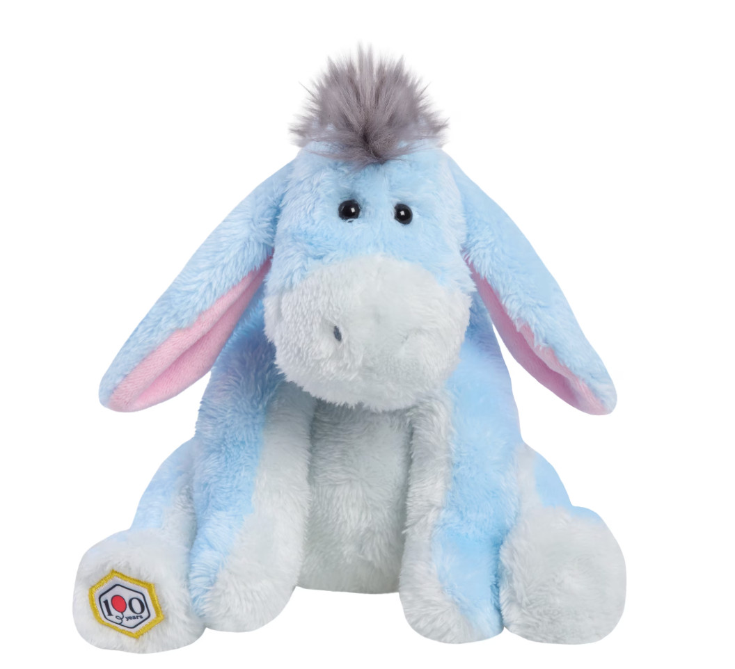 Disney Winnie the Pooh 100th Anniversary Plush Collector Eeyore 7.5-in NWOT