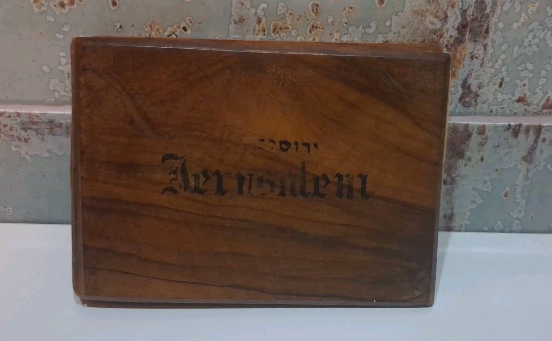 Antique Holy Land Pressed Flowers Album Jerusalem Bethlehem Nazareth C1900 Rare