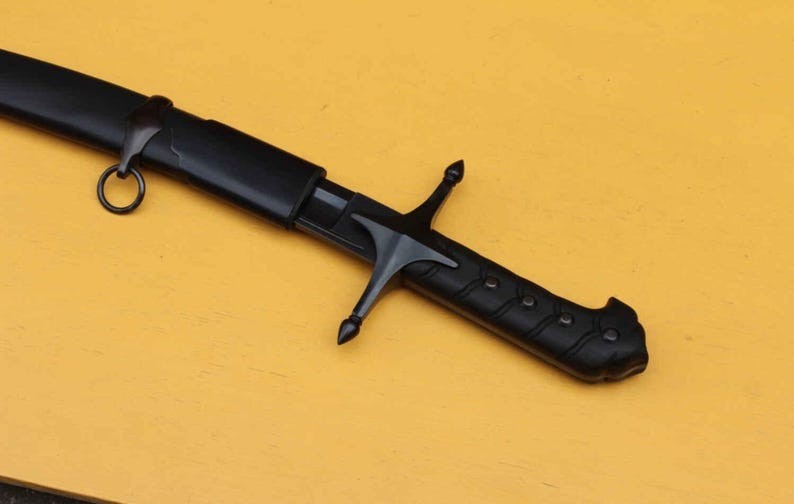 Handmade Ottoman Curved Sword Shamshir 38\