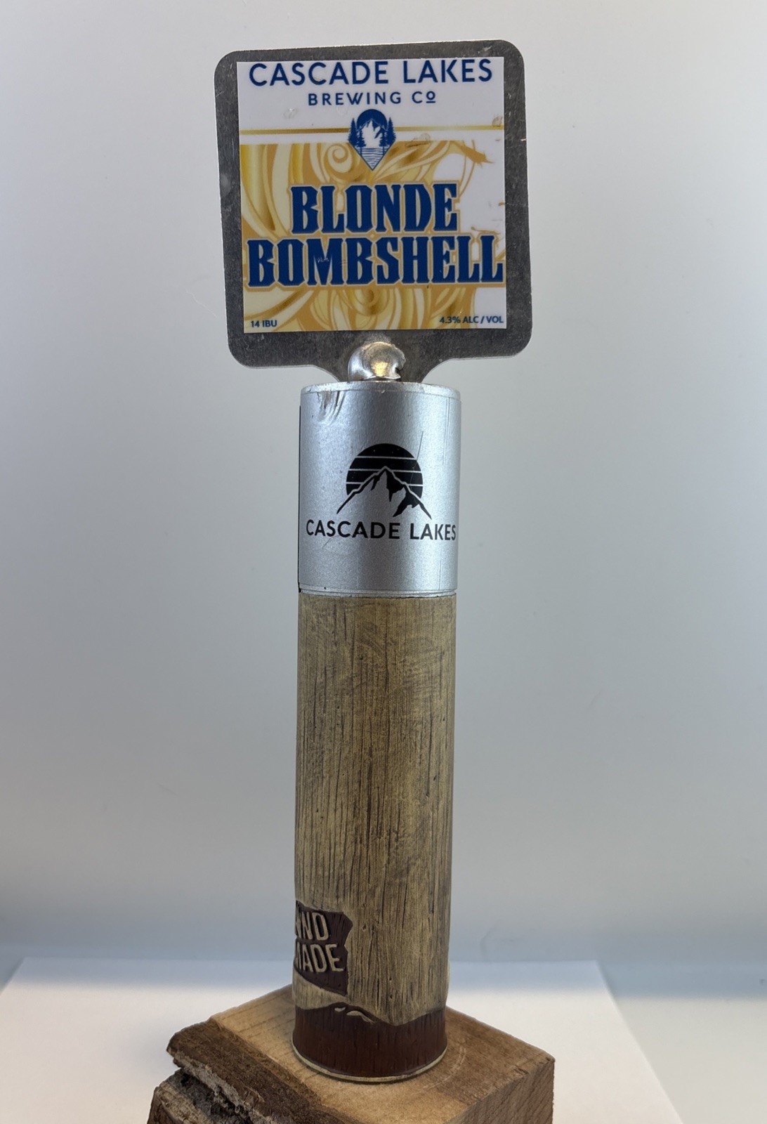 Beer Tap Handle Cascade Lakes Brewing Beer Tap Handle Blonde Bombshell Beer Tap