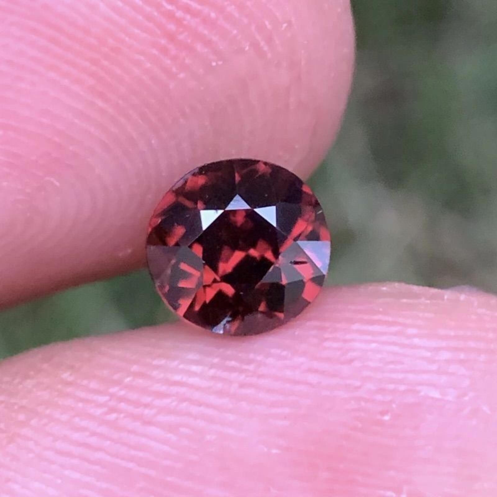 1.54 CT ZIRCON BROWN PINK 100% NATURAL UNHEATED TANZANIA