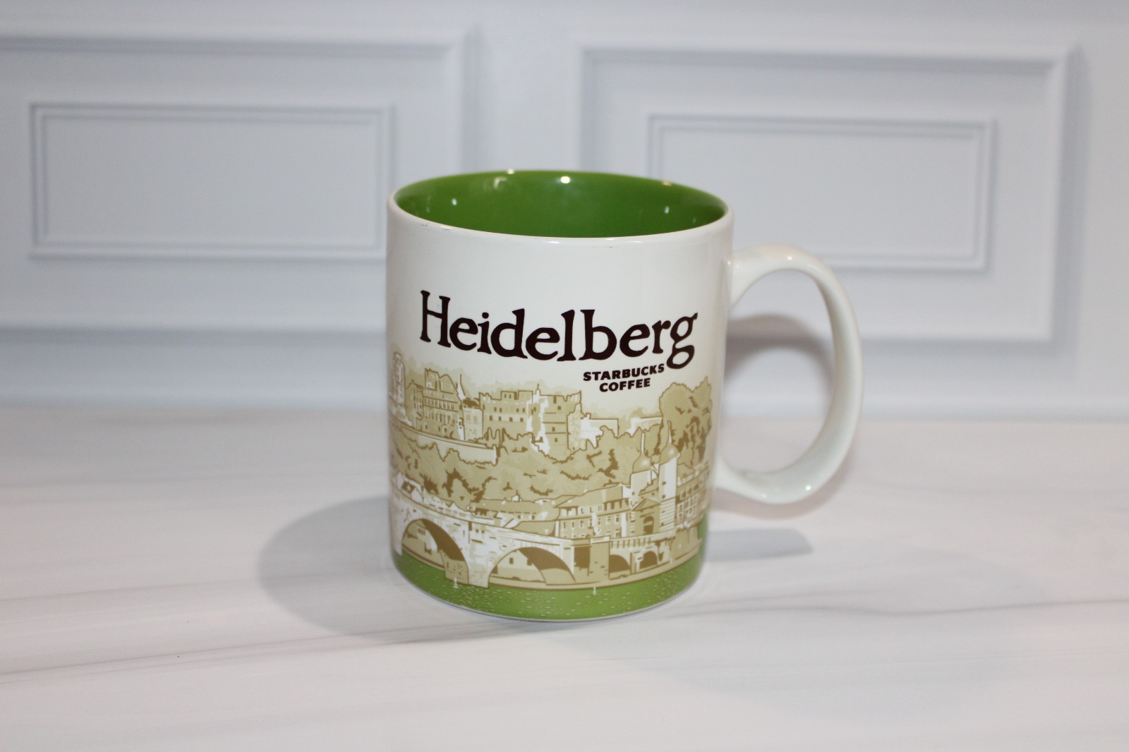 Starbucks Heidelberg Germany Global Icon Mug 16 oz Coffee Cup EUC